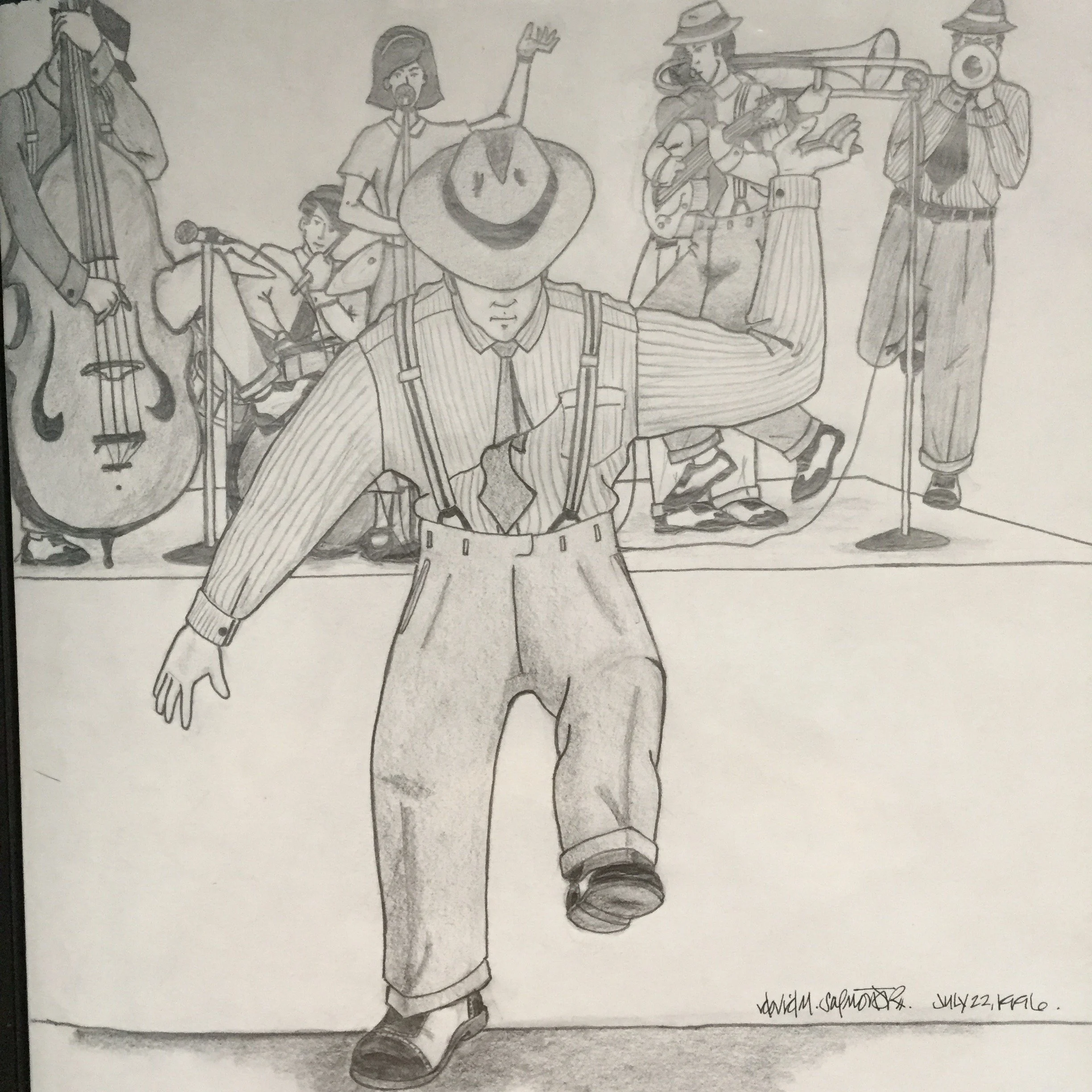 I used to swing dance to big band music!