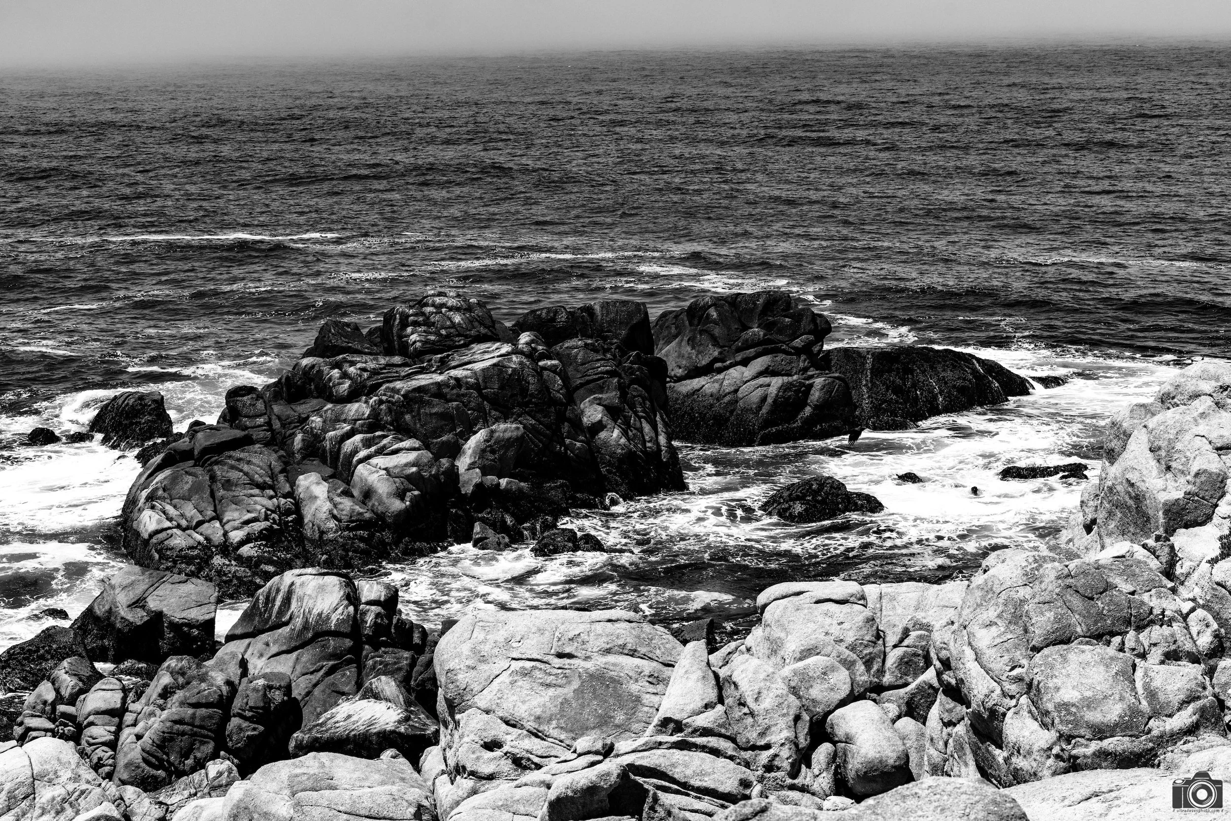 California Cold in B&W.  Shot taken with a Canon EOS R5 with an RF 70-200mm f/2.8L @ 70mm - f/8 ISO 100 1/400s.