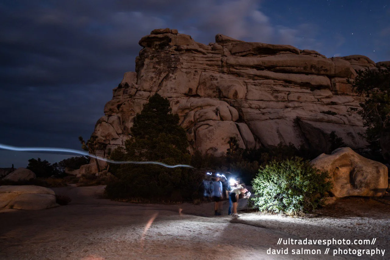 2024 - I took 3 trips to Joshua Tree in 2024. We found this nice campground called Hidden Valley. Would love to capture a shot of the Milky Way over this rock formation. Shot with a Sony a7c II // FE 12-24mm G @ 24mm f/4 ISO 400 - 20s. Tripod mou
