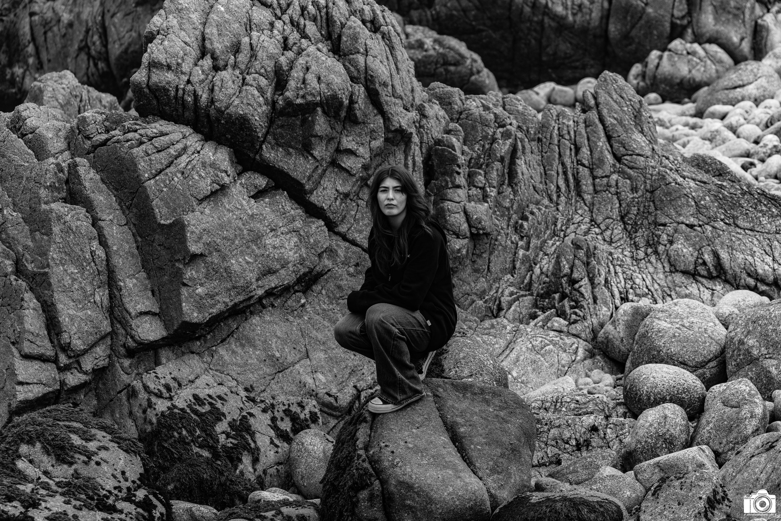 First Offspring in B&W.  Shot taken with a Canon EOS R5 with an RF 70-200mm f/2.8L @ 158mm - f/5.6 ISO 50 1/640s.