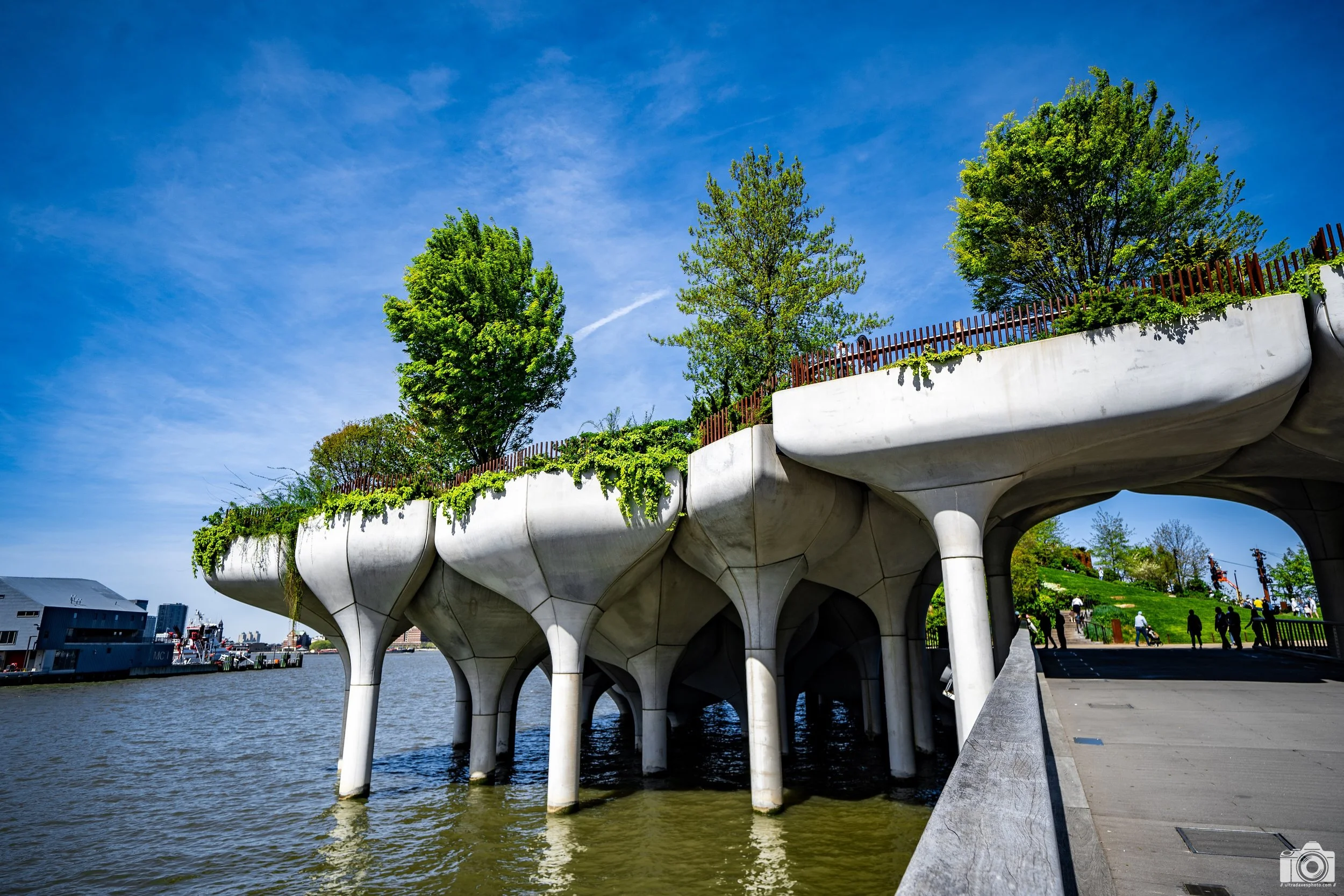 NYC 2025 - The Otherside of the Rail.  Shot with a Sony a7c // 12-24mm G @ 19mm f/4 ISO 125 - 1/1600s.