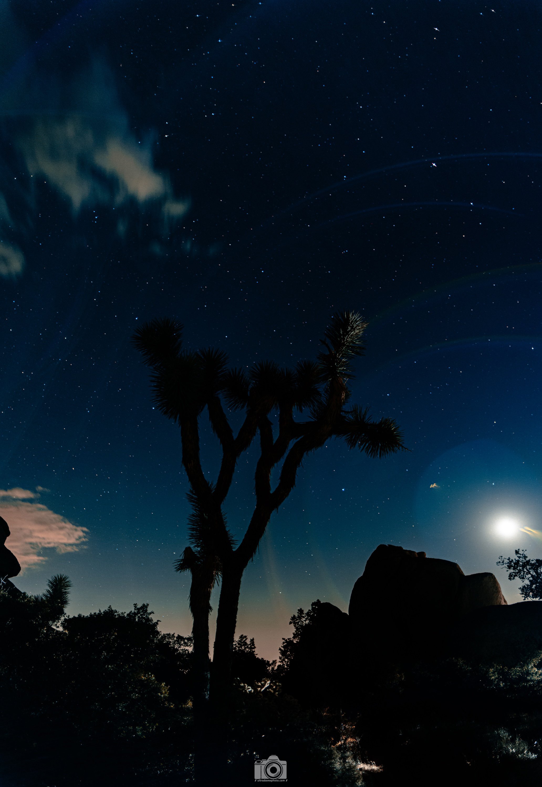 2024 - Blue Skies.  Shot with a Canon EOS R5 // EF 24mm f1.4 ISO 100 15s.  EF to RF adapter.  Tripod mounted.