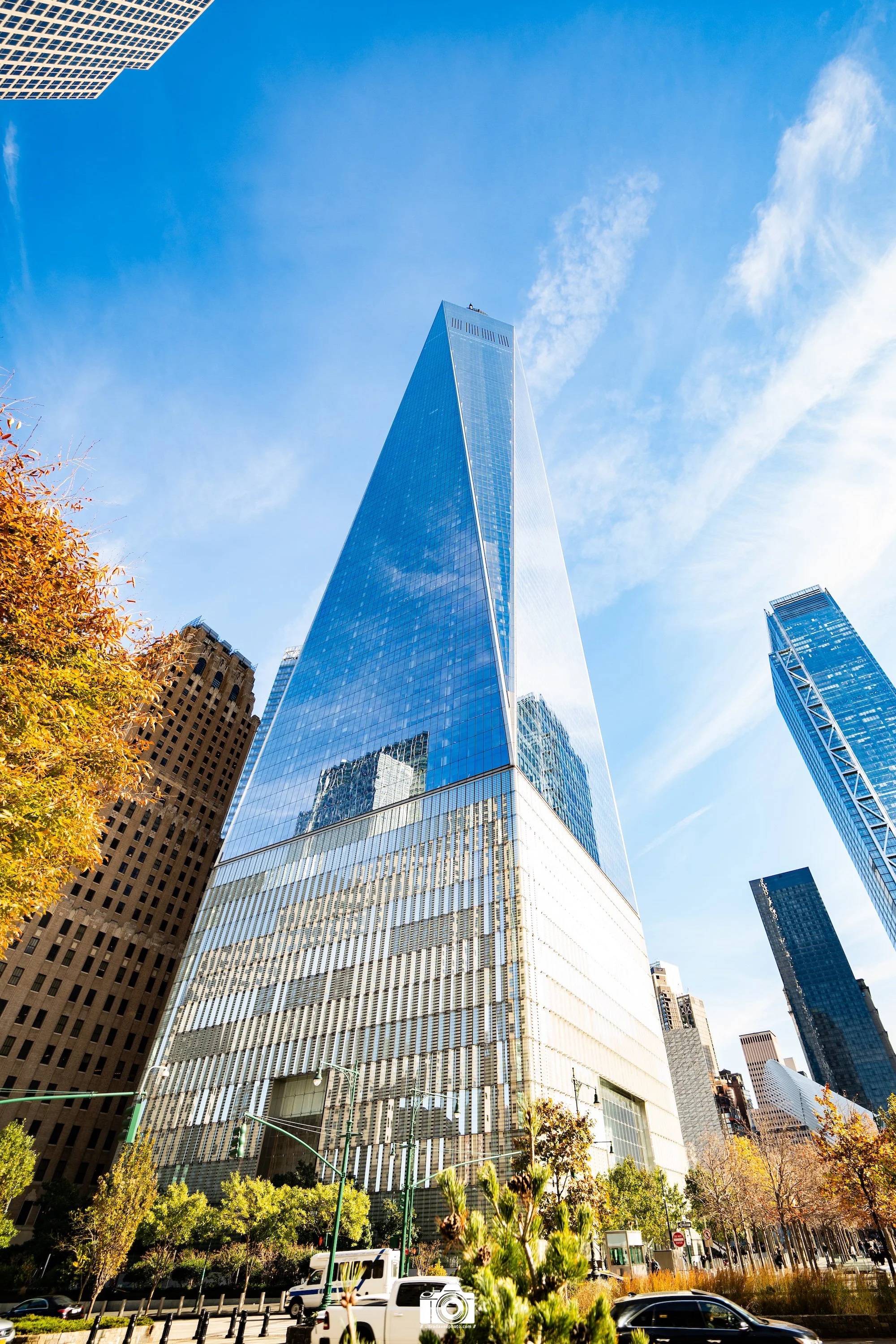 2024 - One World Trade Center.  Shot with a Sony a7c II // FE 12-24mm G @ 14mm f/4 ISO 100 - 1/160s.