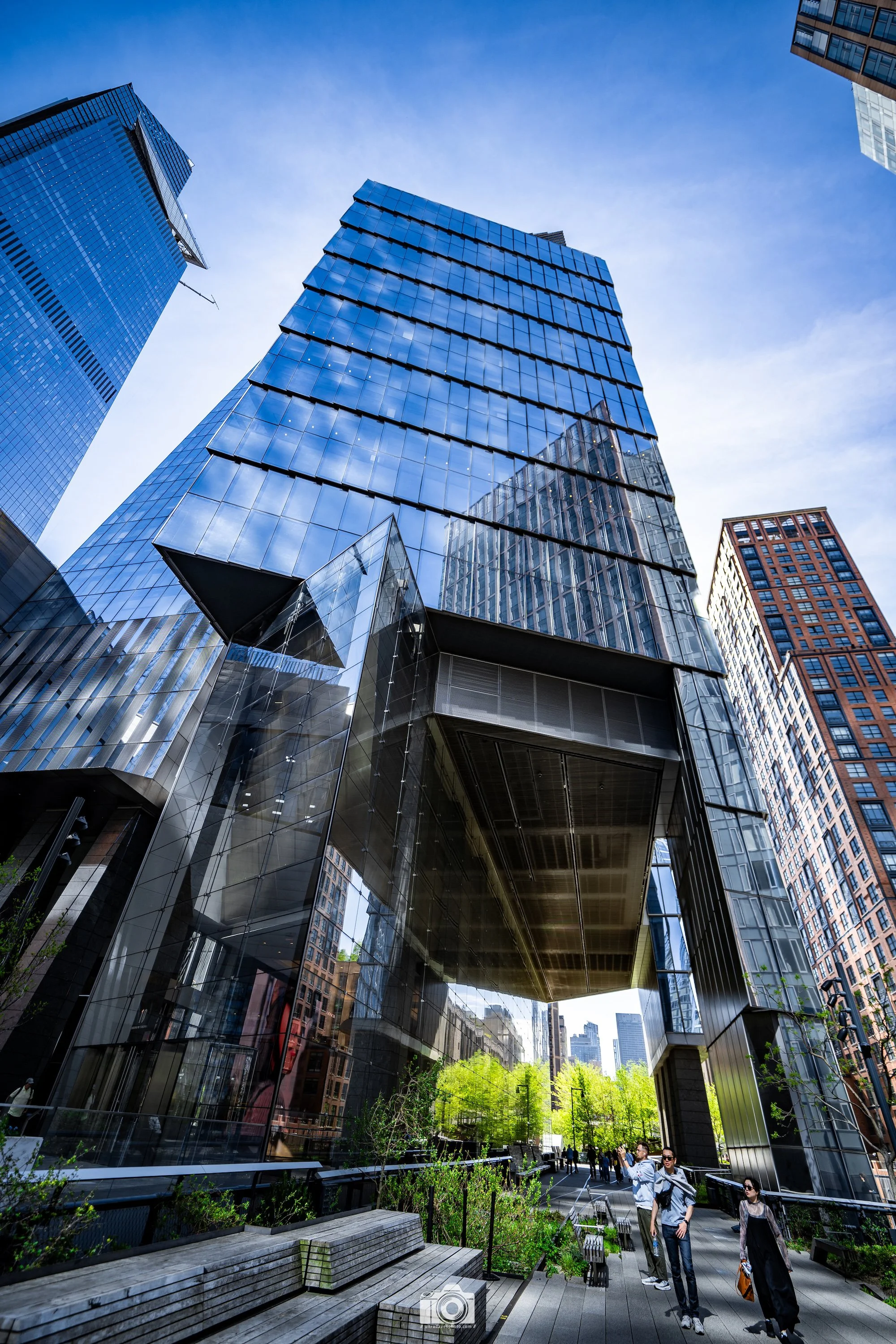 2025 - Under the Buildings on the High Line.  Shot with a Sony a7c // FE 12-24mm @ 15mm f/4 ISO 125 - 1/400s.