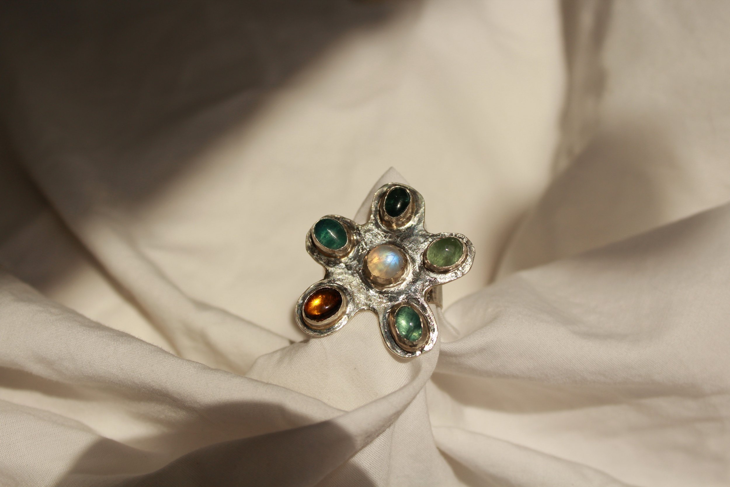 Tourmaline Mama Ring