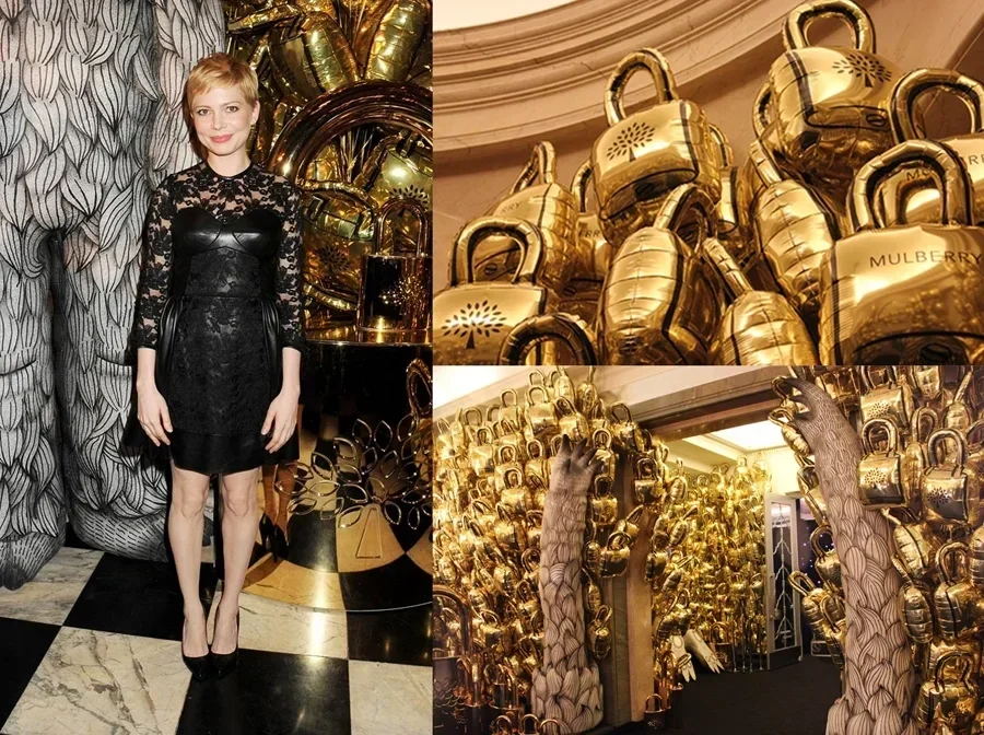 Mulberry AW2012 Where the wild things are GOLD ACTRESS