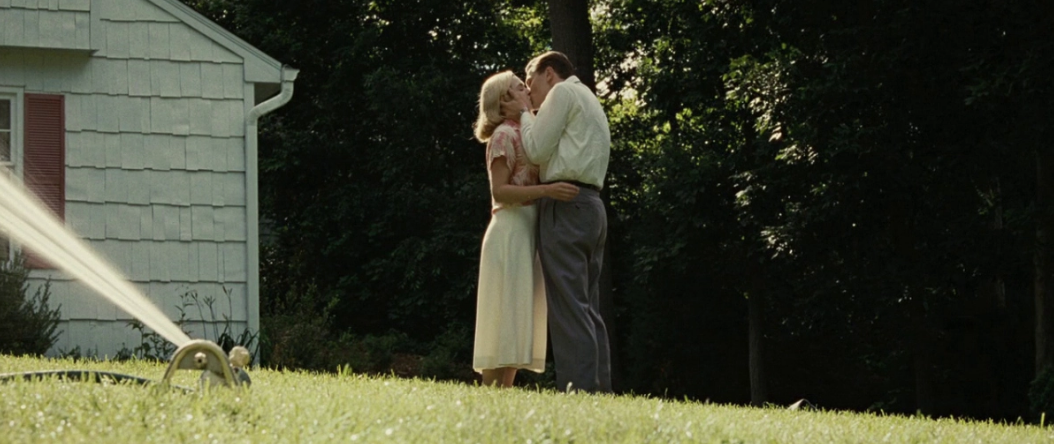 KATE WINSLET AND LEONARDO DICAPRIO IN REVOLUTIONARY ROAD VIA FILM GRAB 