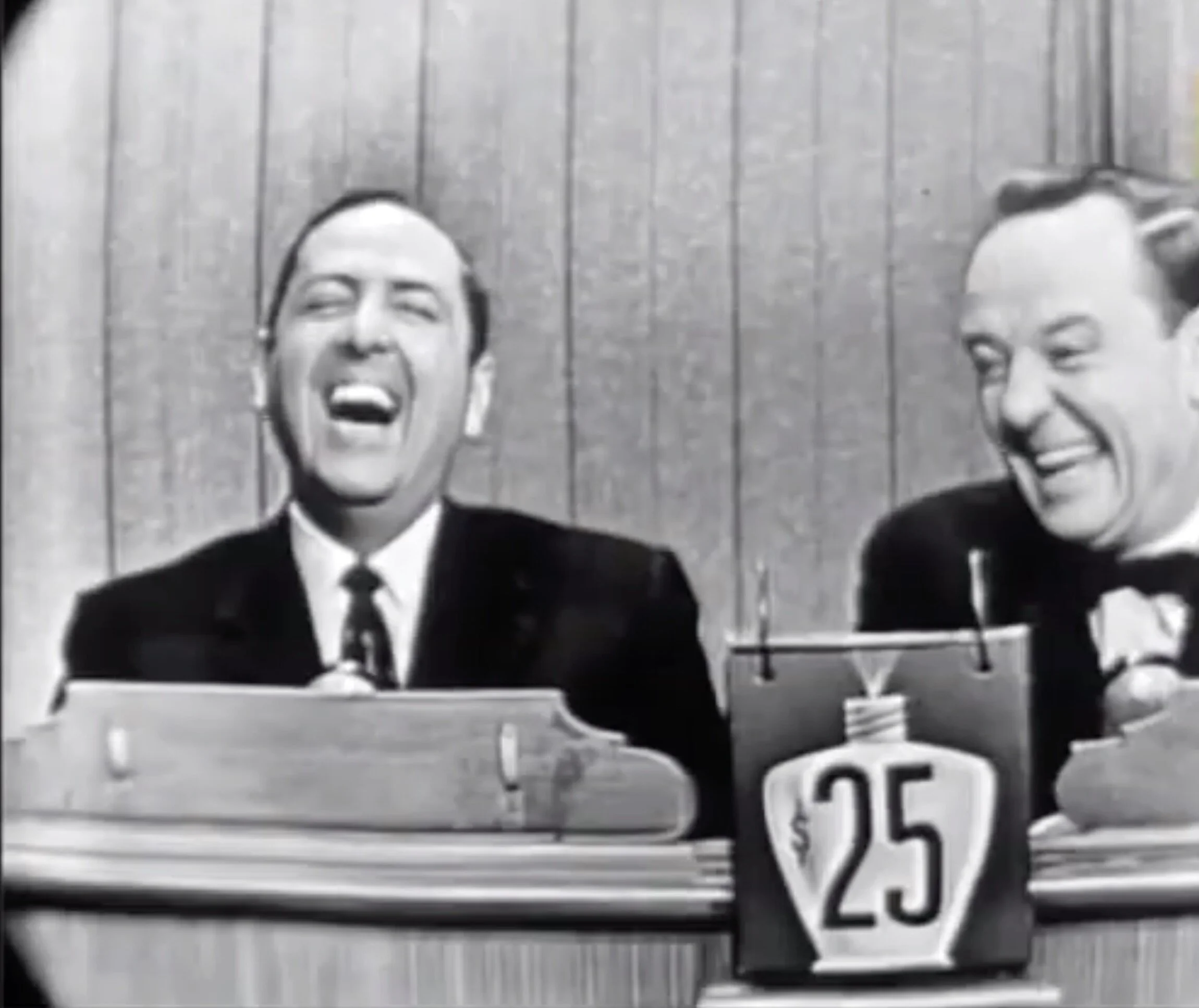 Herman Wouk (left), CBS/Goodson-Todman Productions.