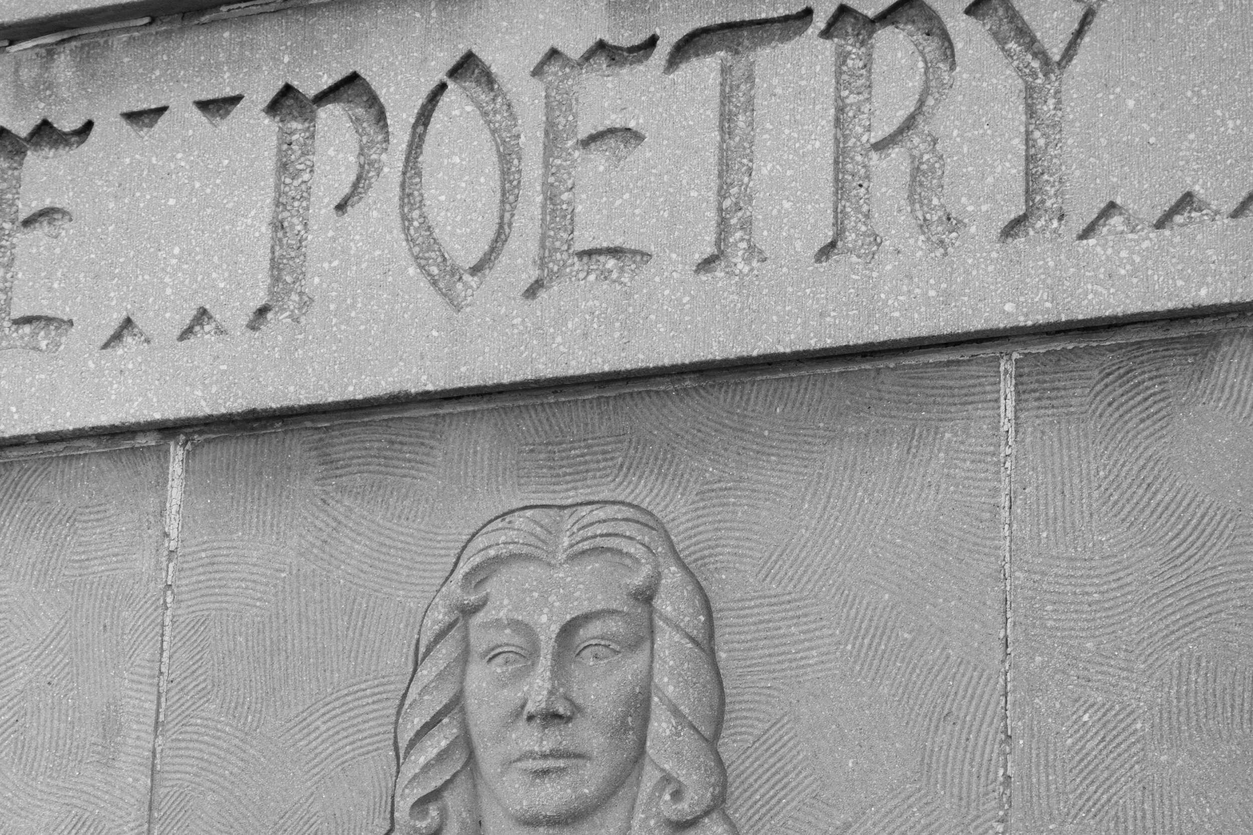 “The Seven Fine Arts” (detail). Elmira Collage, Elmira, New York.