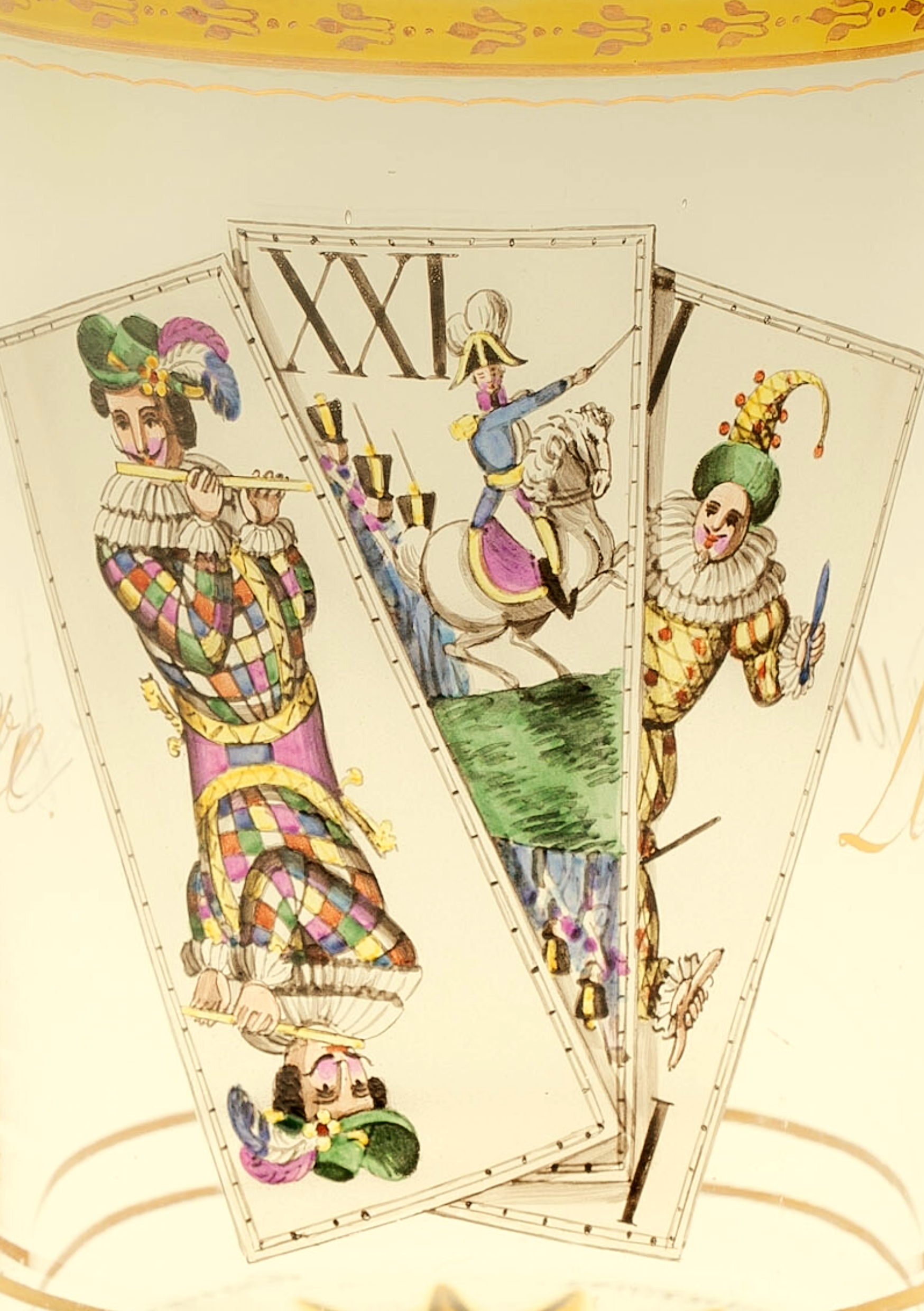 French Tarot on the Credenza