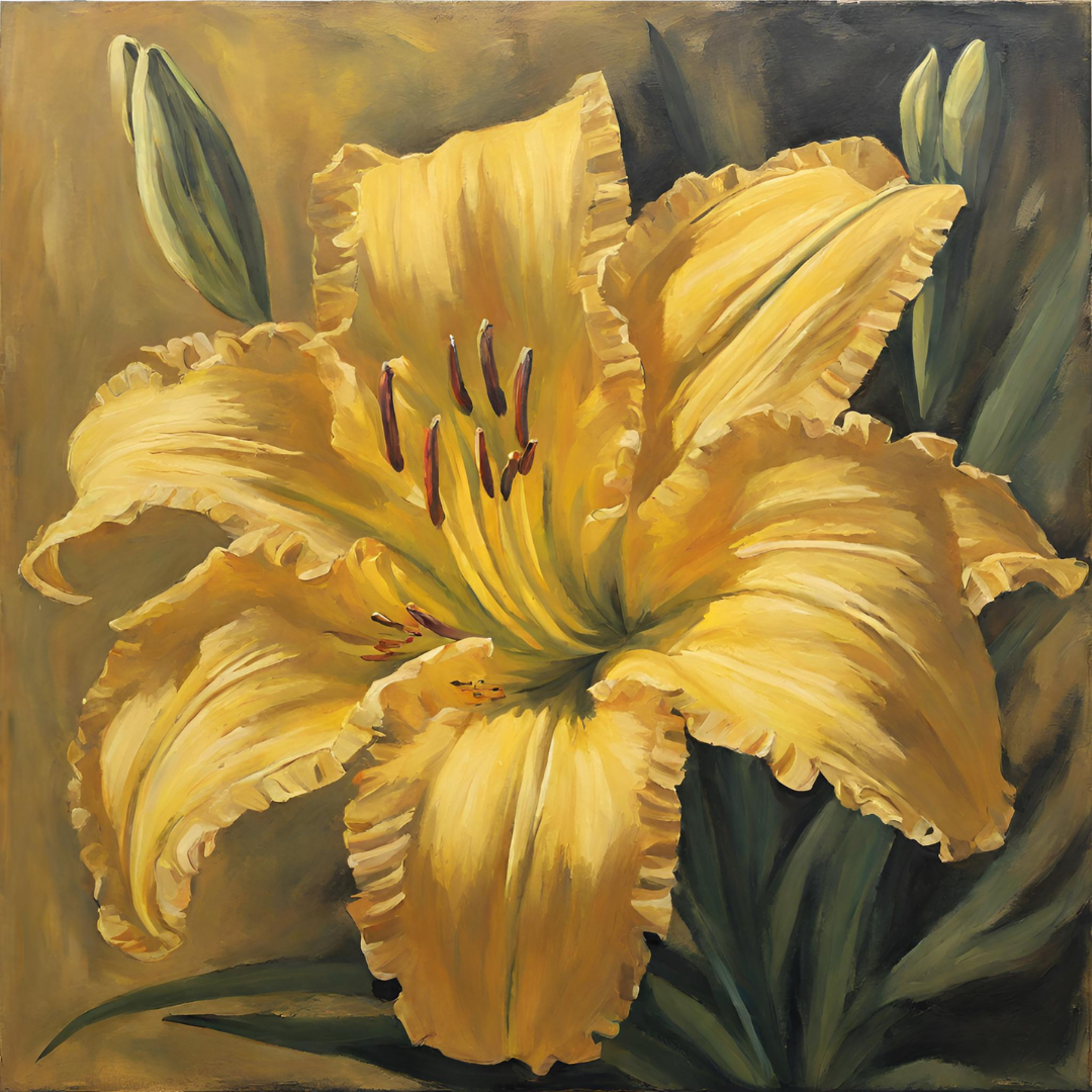 Poetry Series: “the daylily / three”