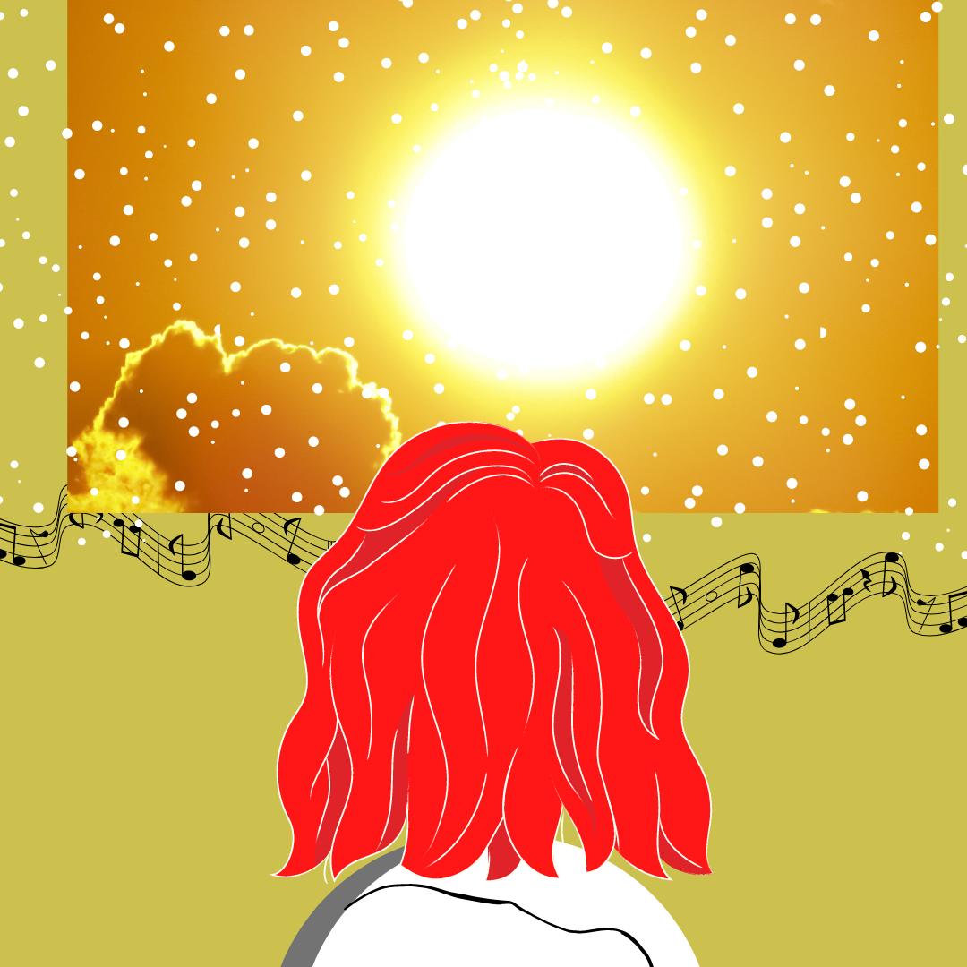 Red-haired Girl at the Door