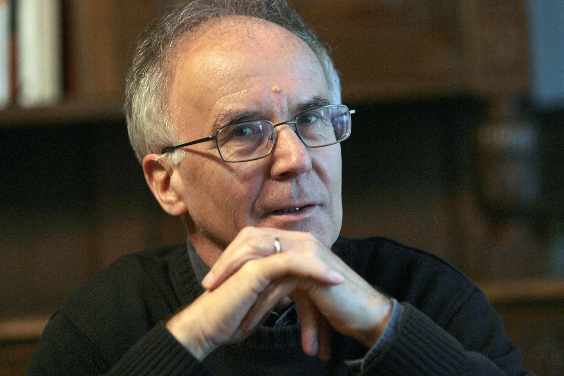 Headshot of author Tomaž Šalamun