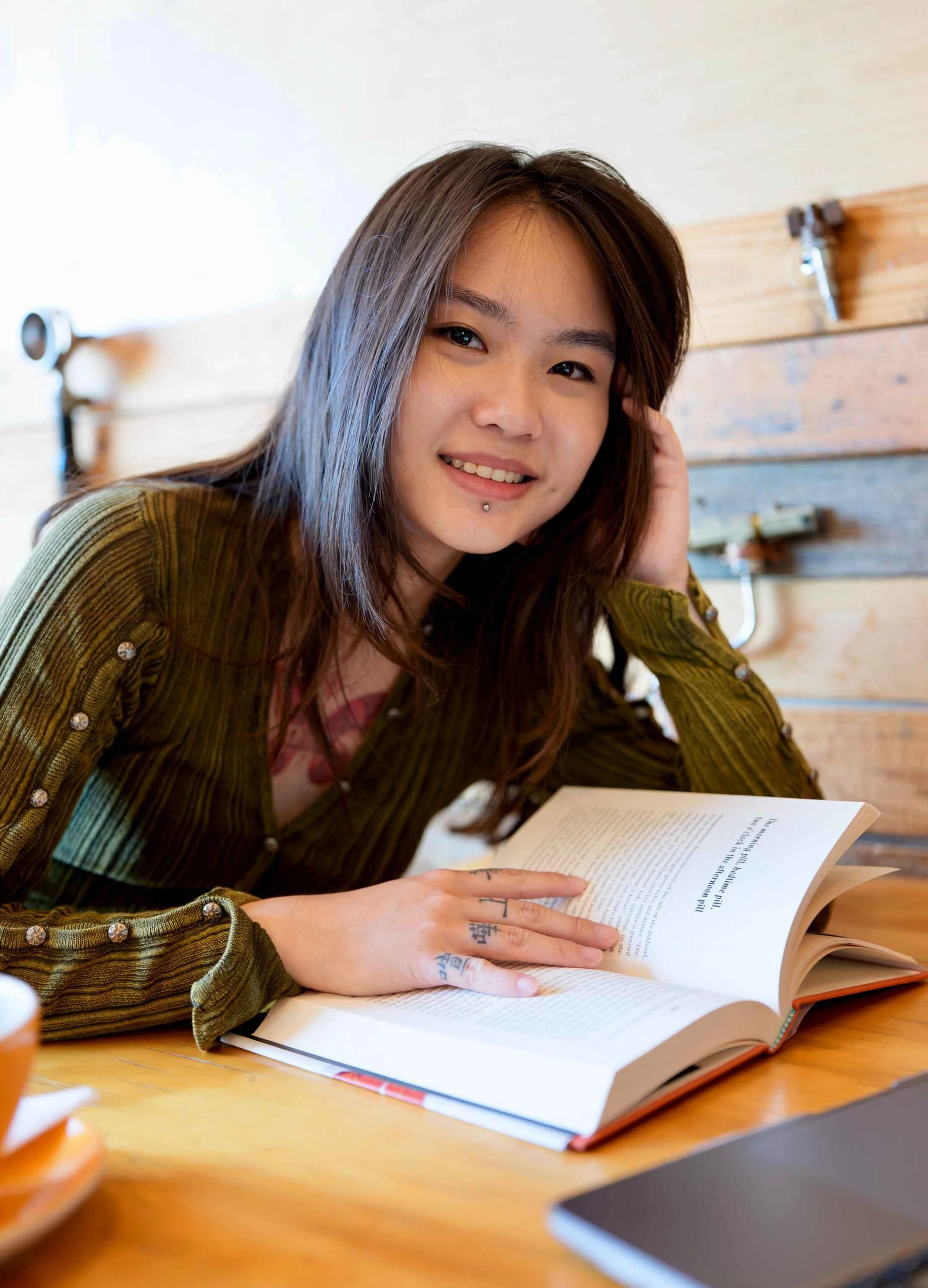 Headshot of author TC