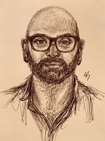 Headshot of author RM