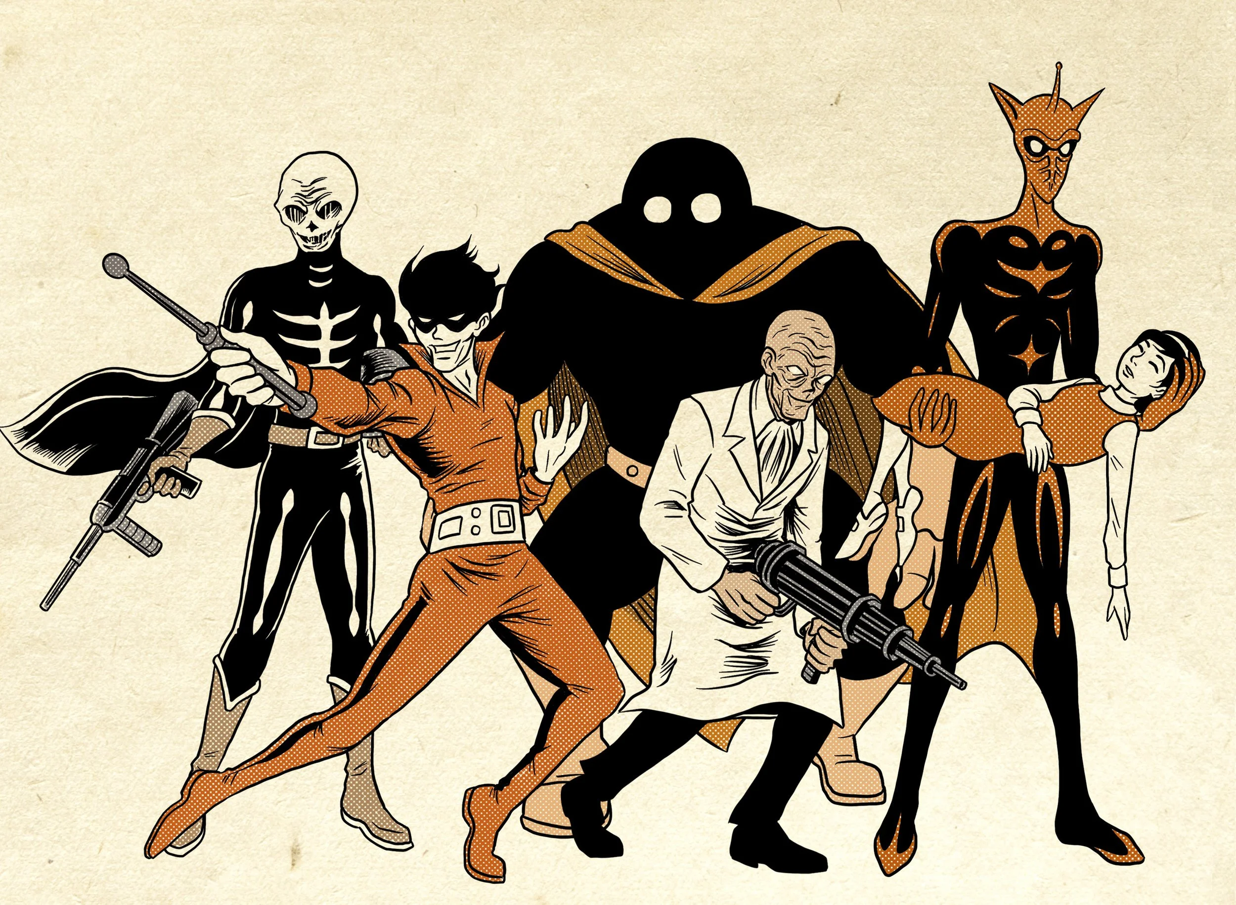 Batmanga Villains