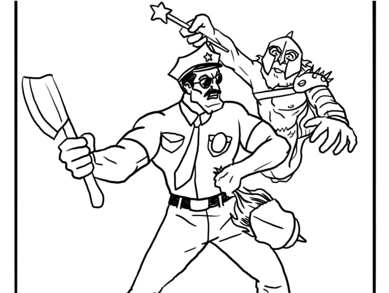 AXE COP (test)
