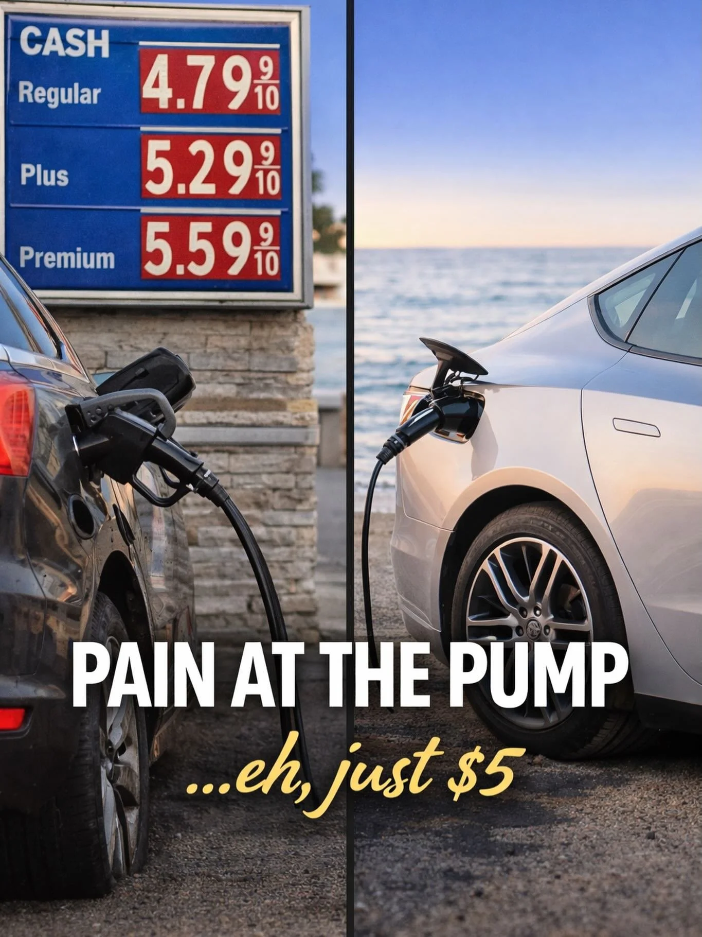 Plug in, save big, repeat. ⚡💸 

#PromGlowUp #EVSavings #ChargeNotGas #ElectricEfficiency #LowCostMiles