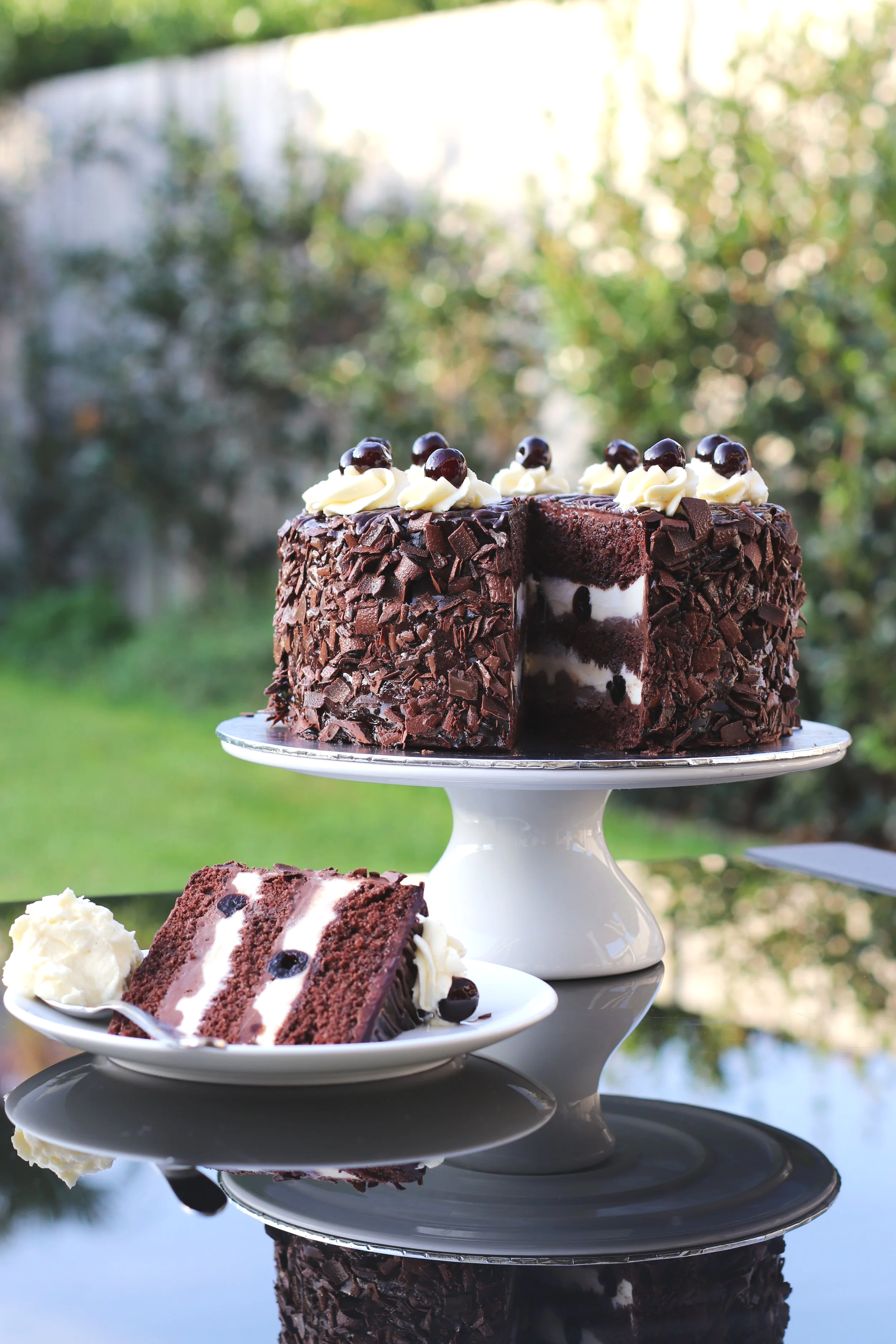 black forest cake