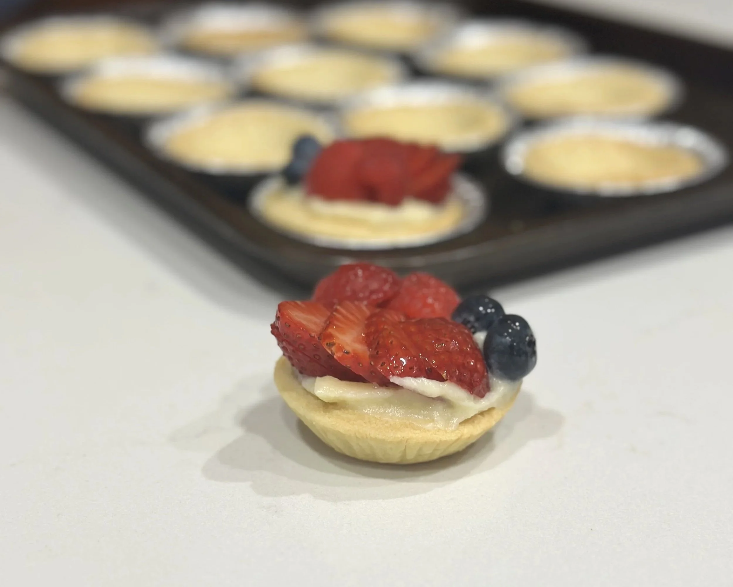 mini fruit tarts