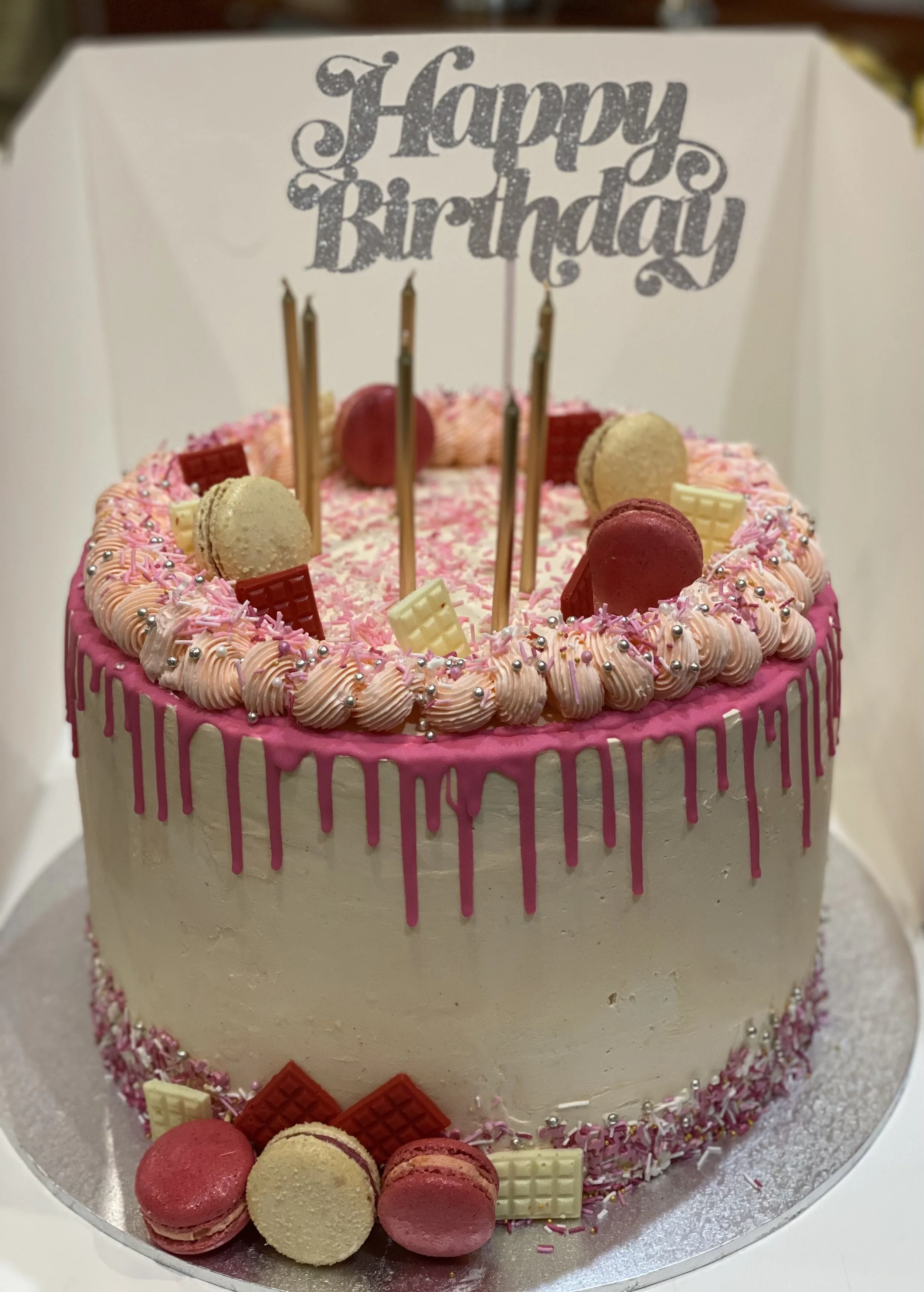 celebration drip cake