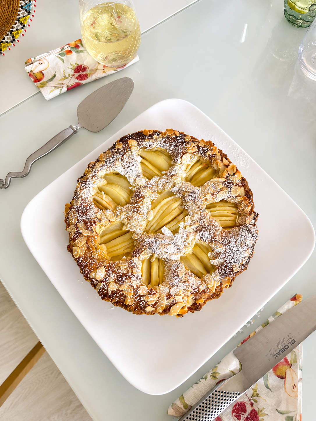 Pear and Frangipane Tart
