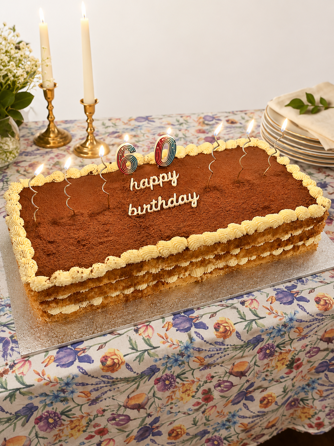 Tiramisu Celebration Cake (Serves 150)