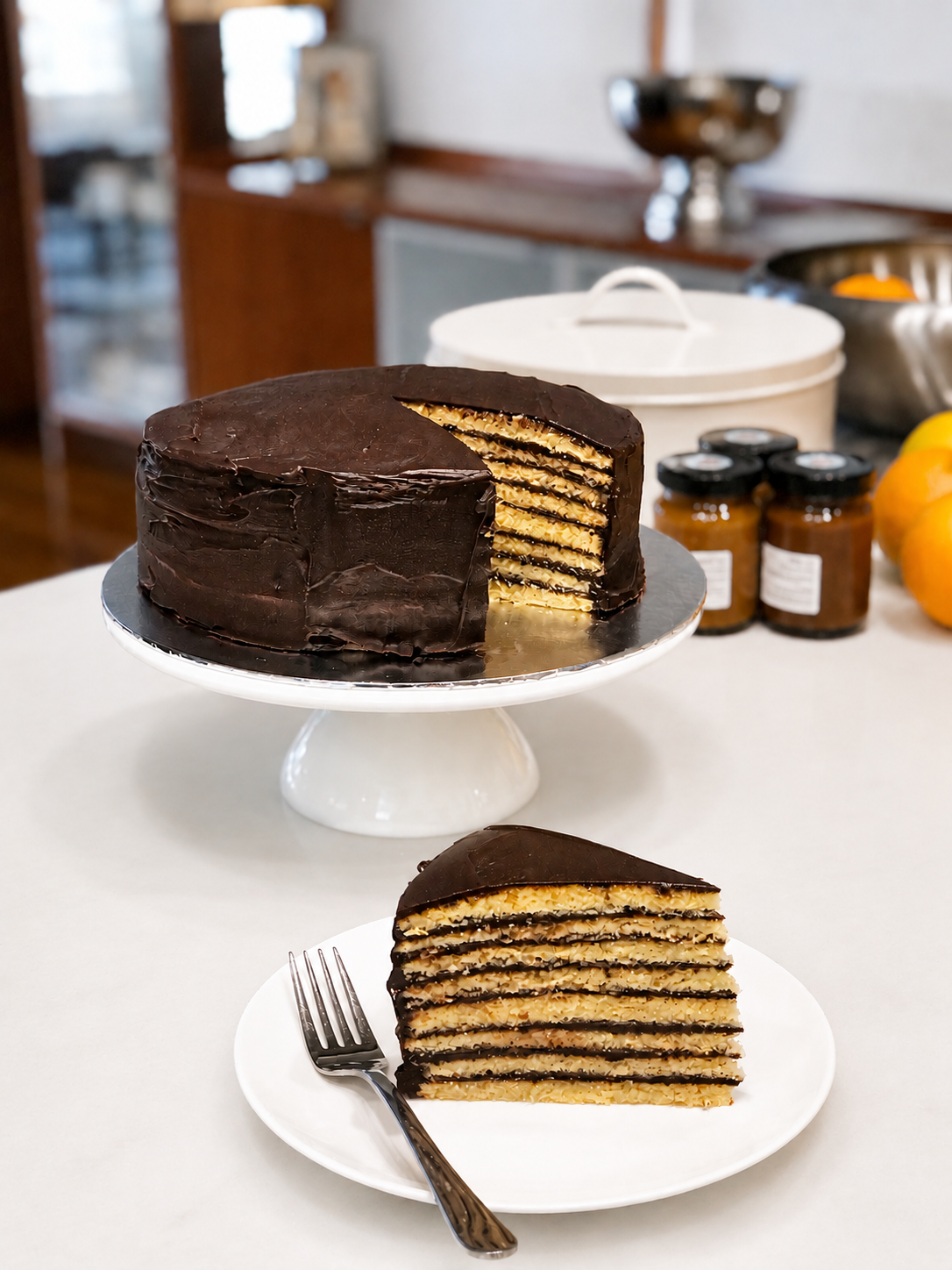 Layered Honey Cake