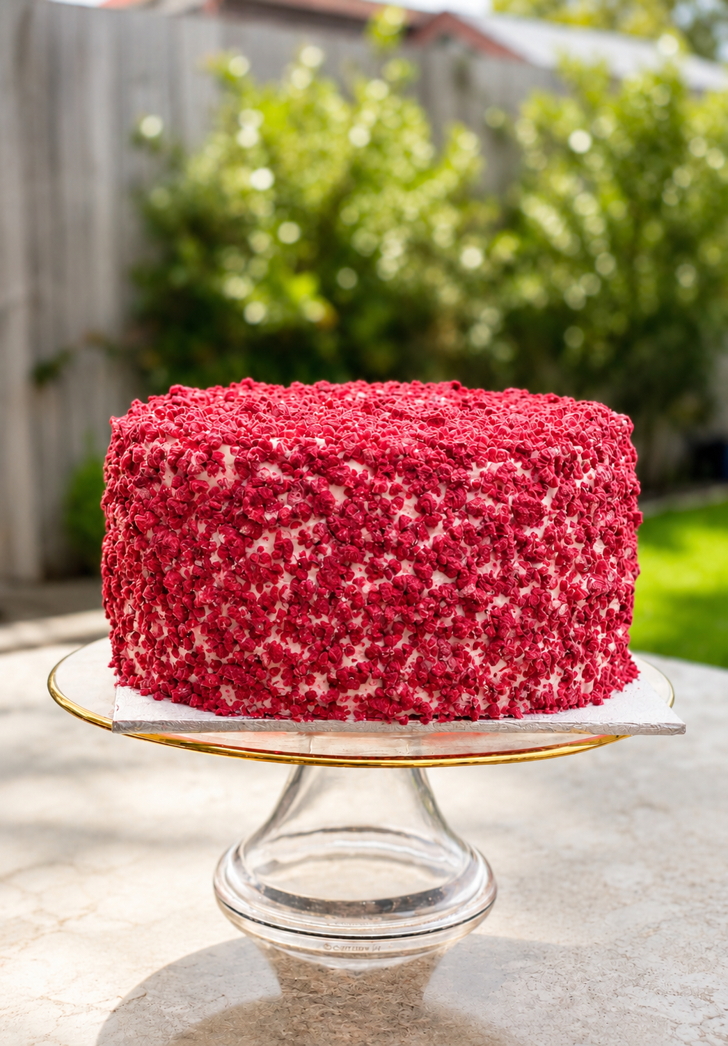 Lemon Raspberry Cake
