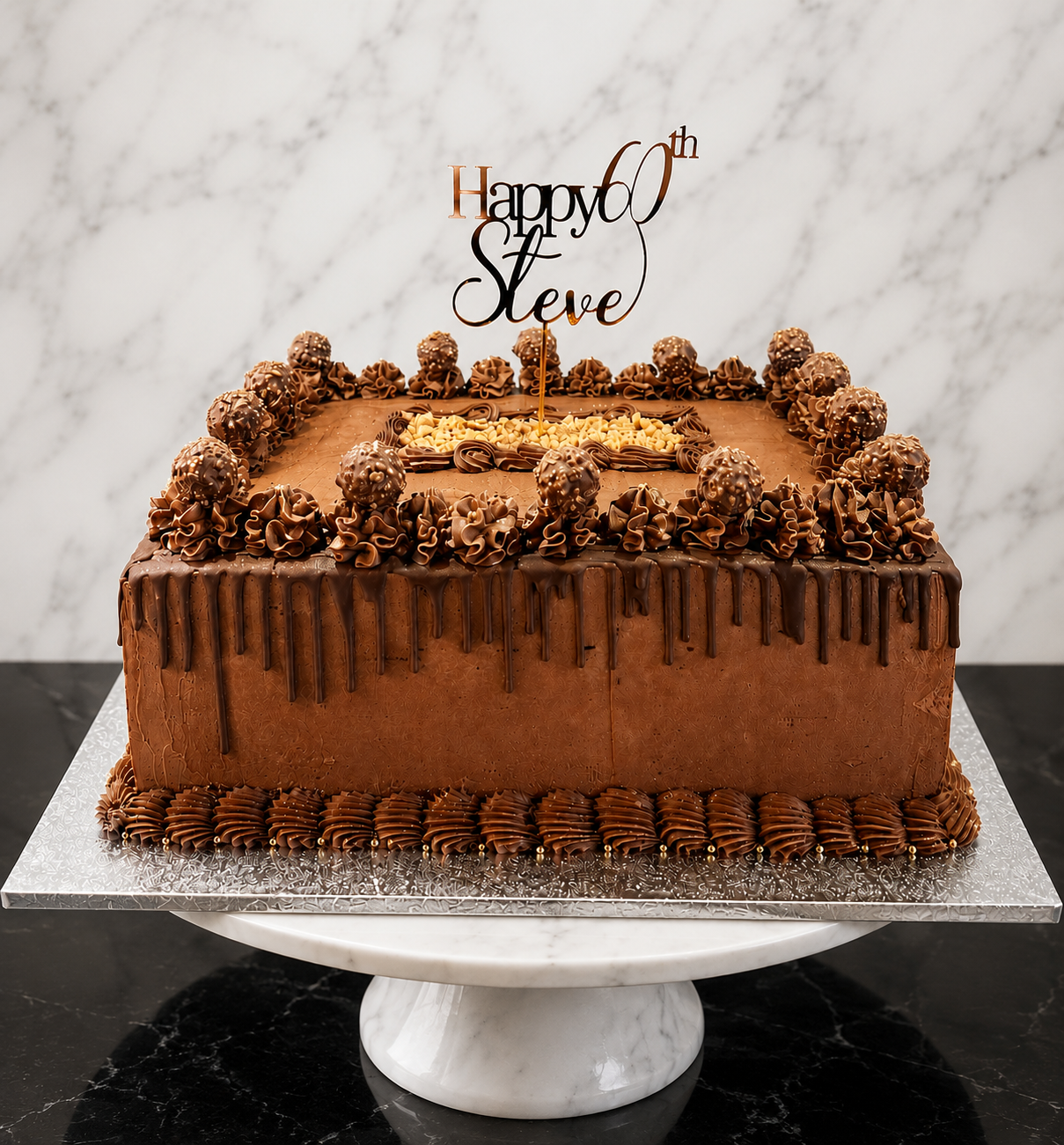 Ferrero Roche cake (serves 60)