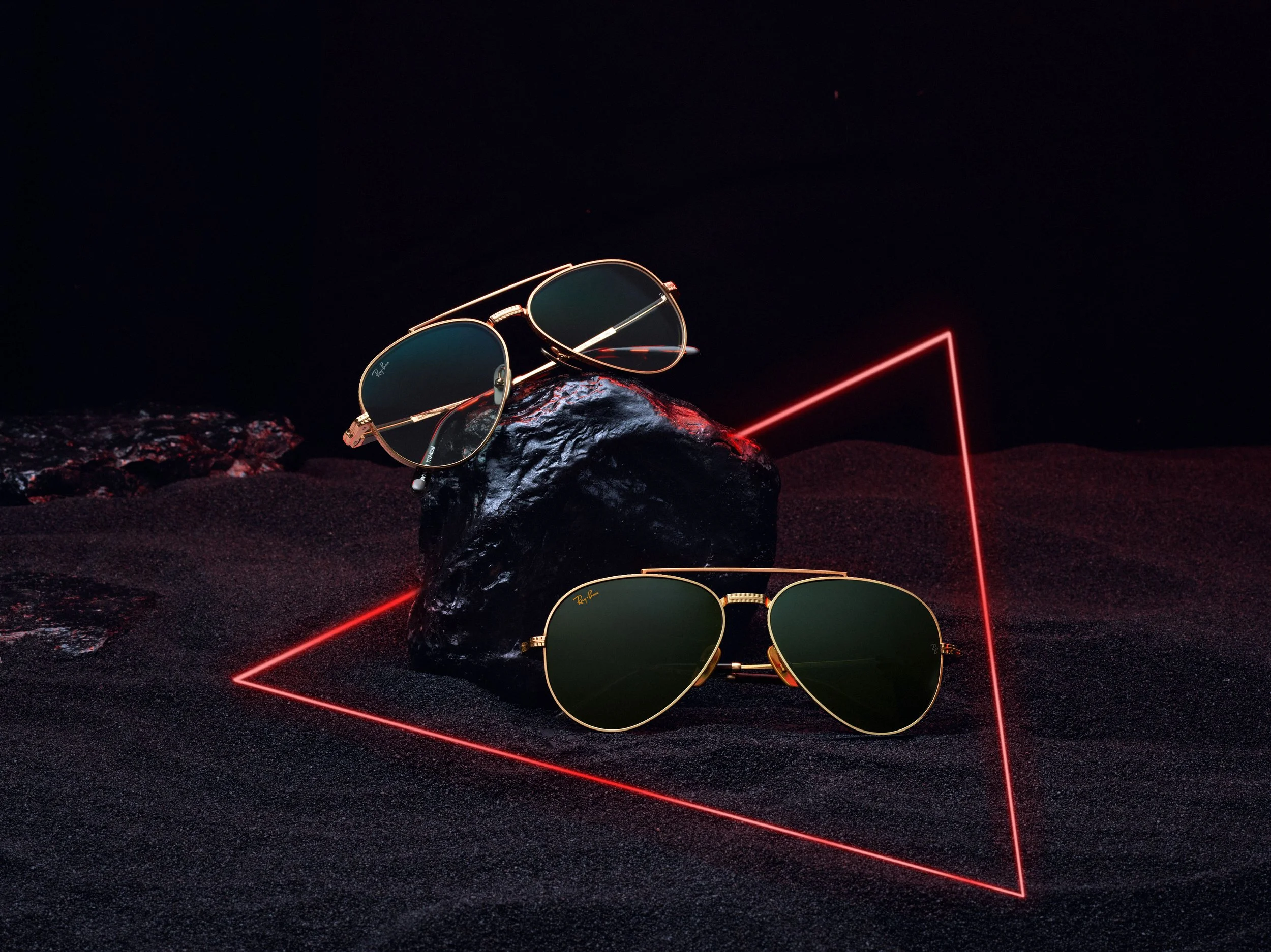Ray-Ban titanium collection