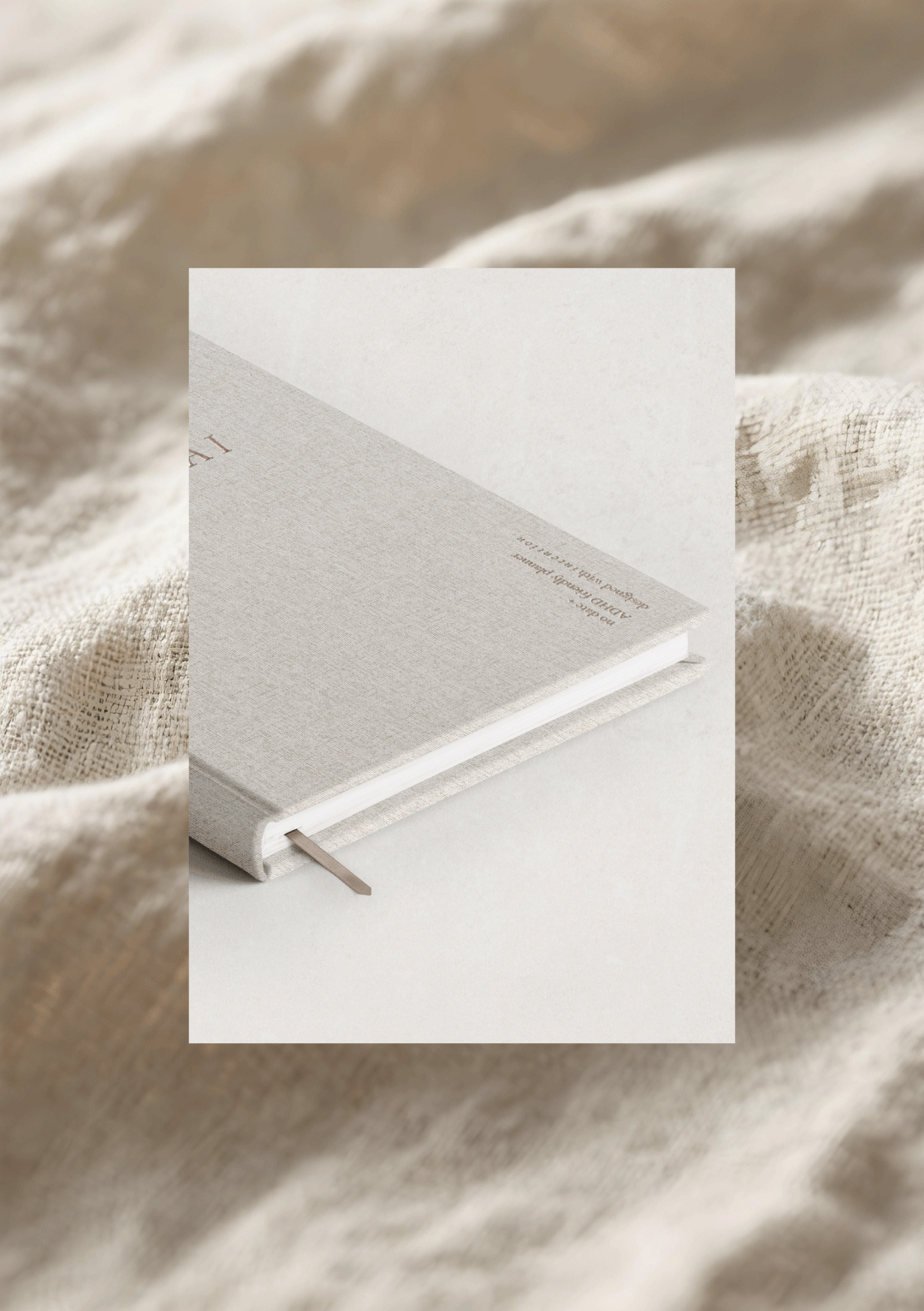 Atawhai ADHD Planner, close up of cover