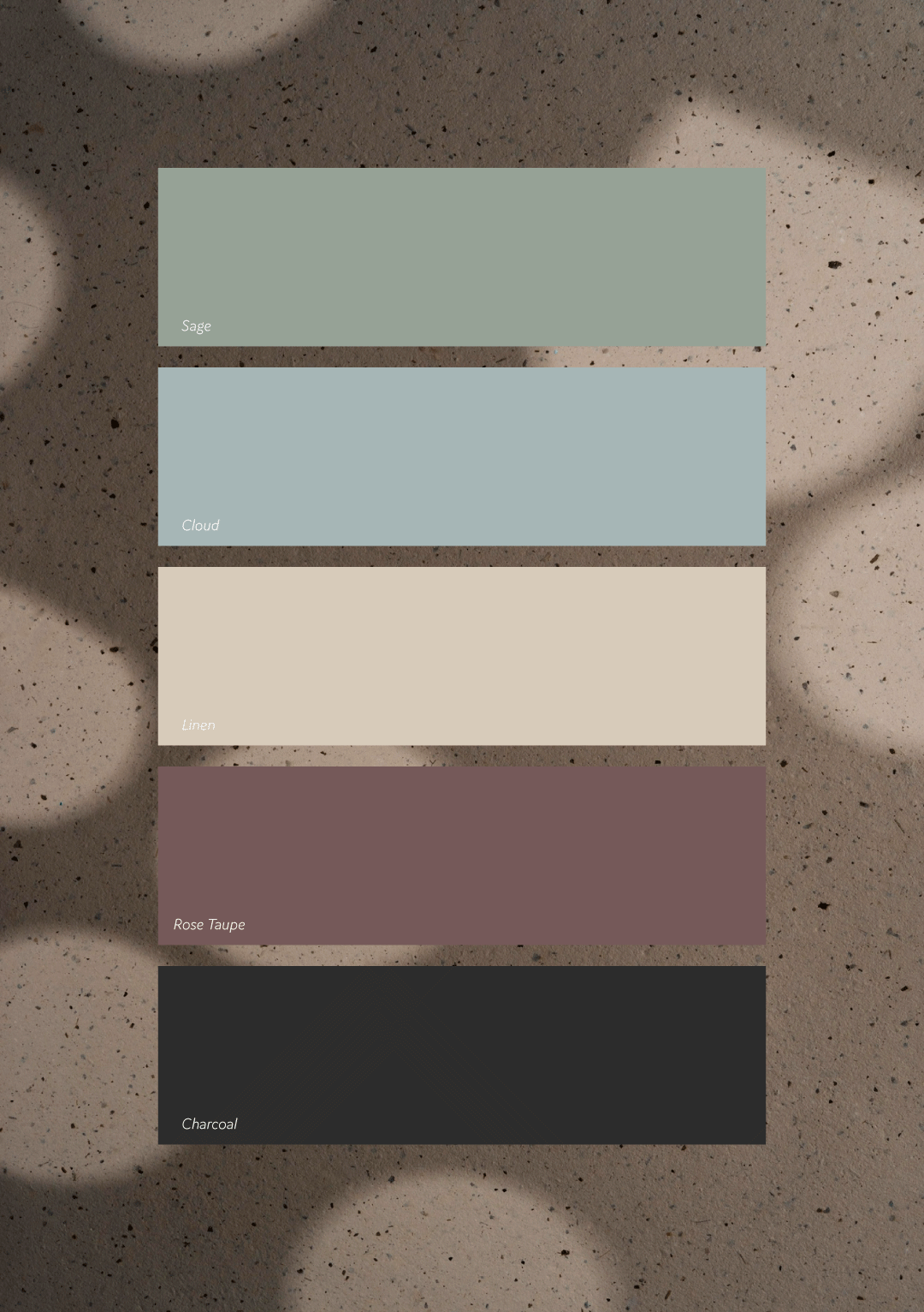 Atawhai ADHD Planner, colour palette