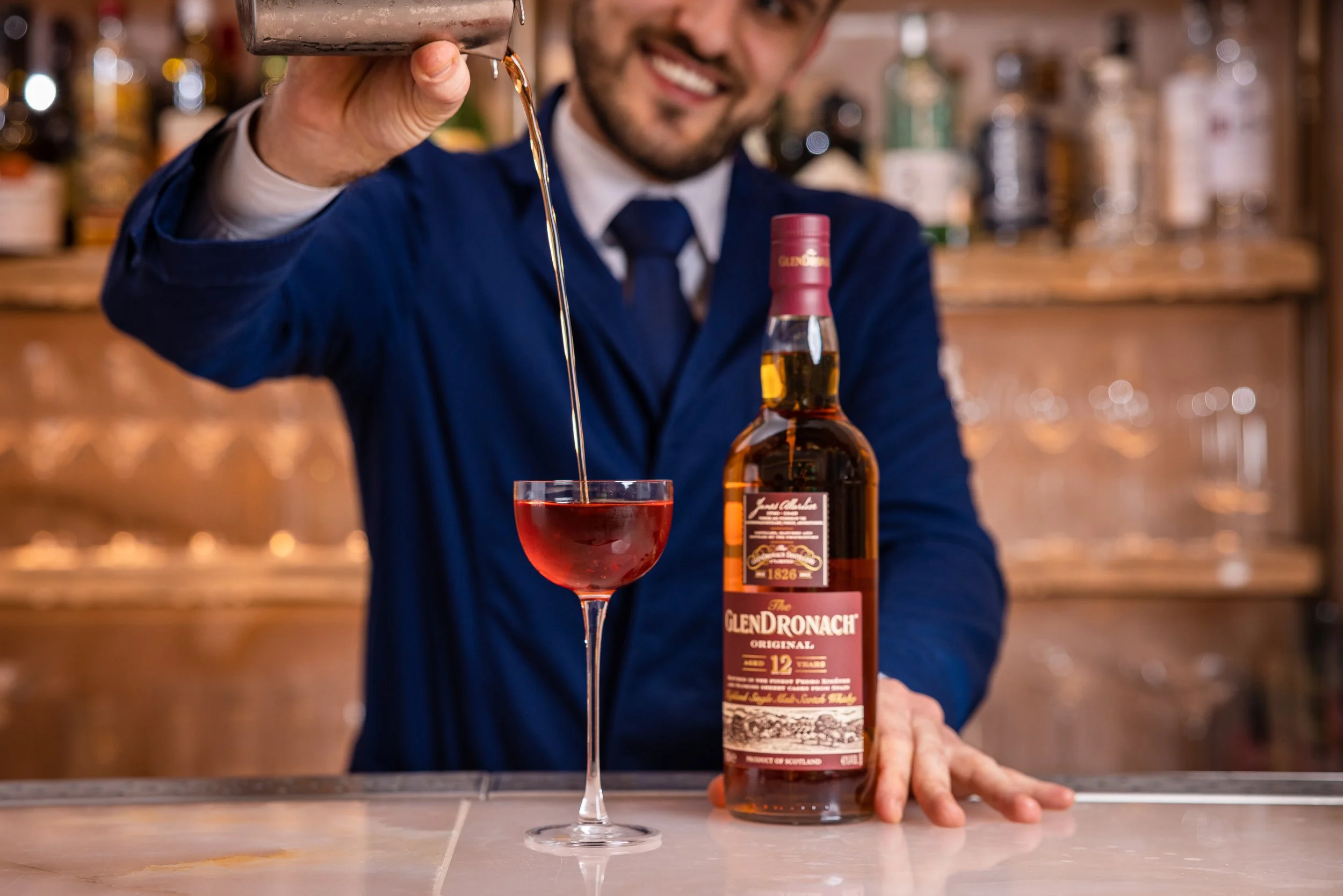 Glendronach Cocktail popup