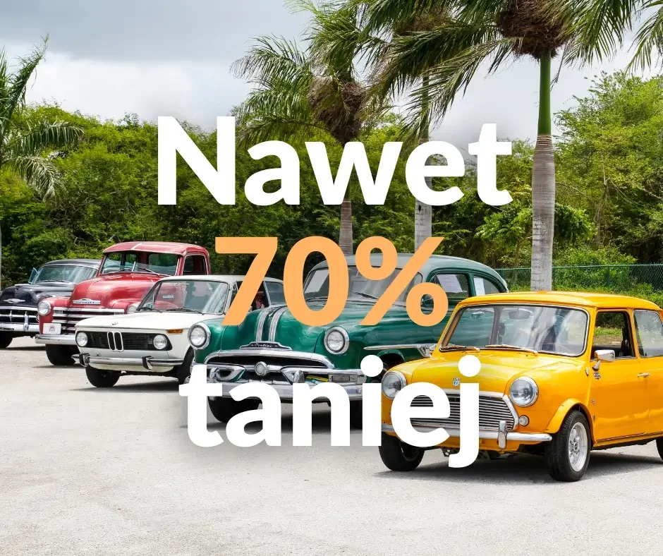 Wypożycz samochód nawet 70% taniej!
