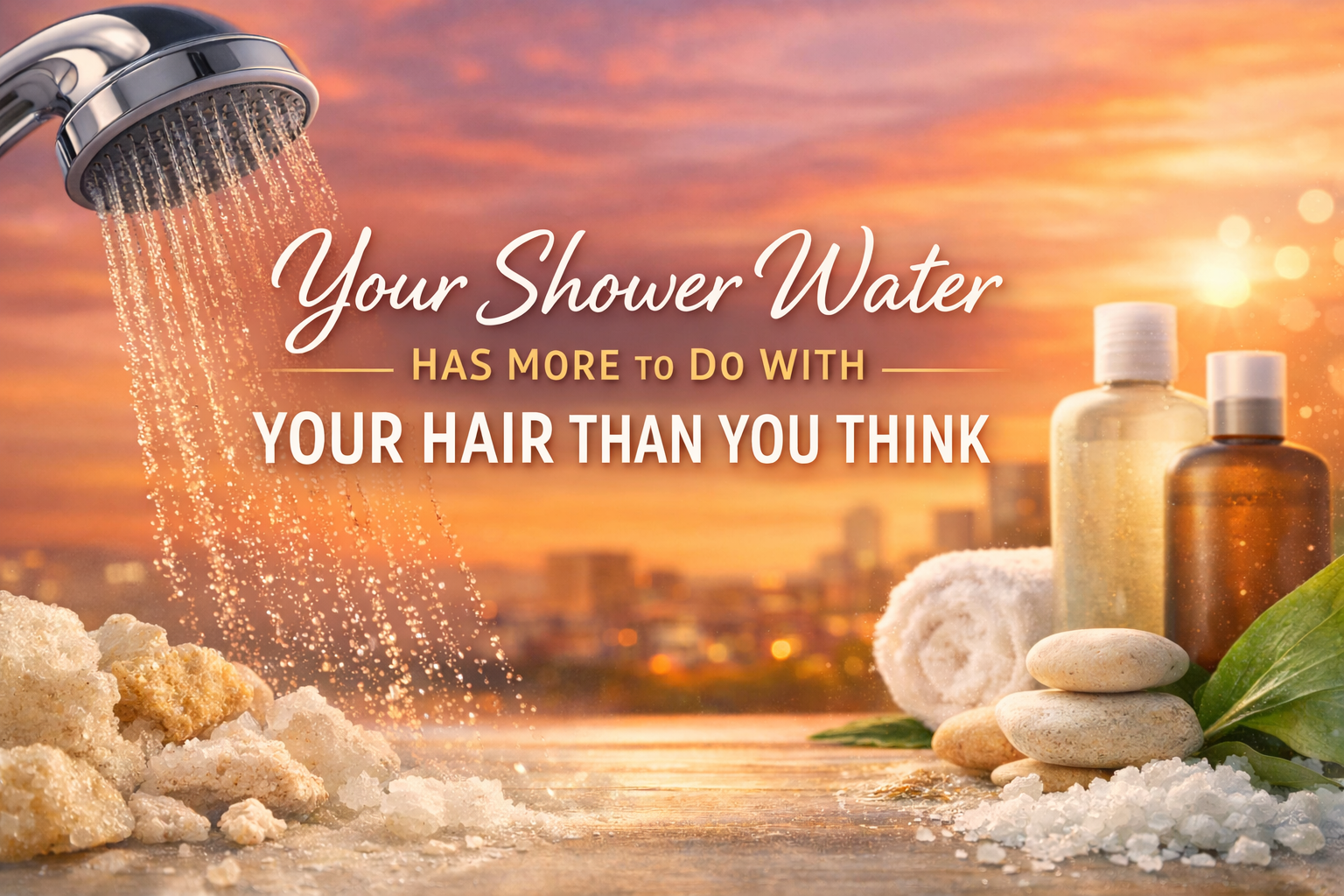 Your Shower Water Has More to do with Your Hair Than You Think (Hard Water Guide)