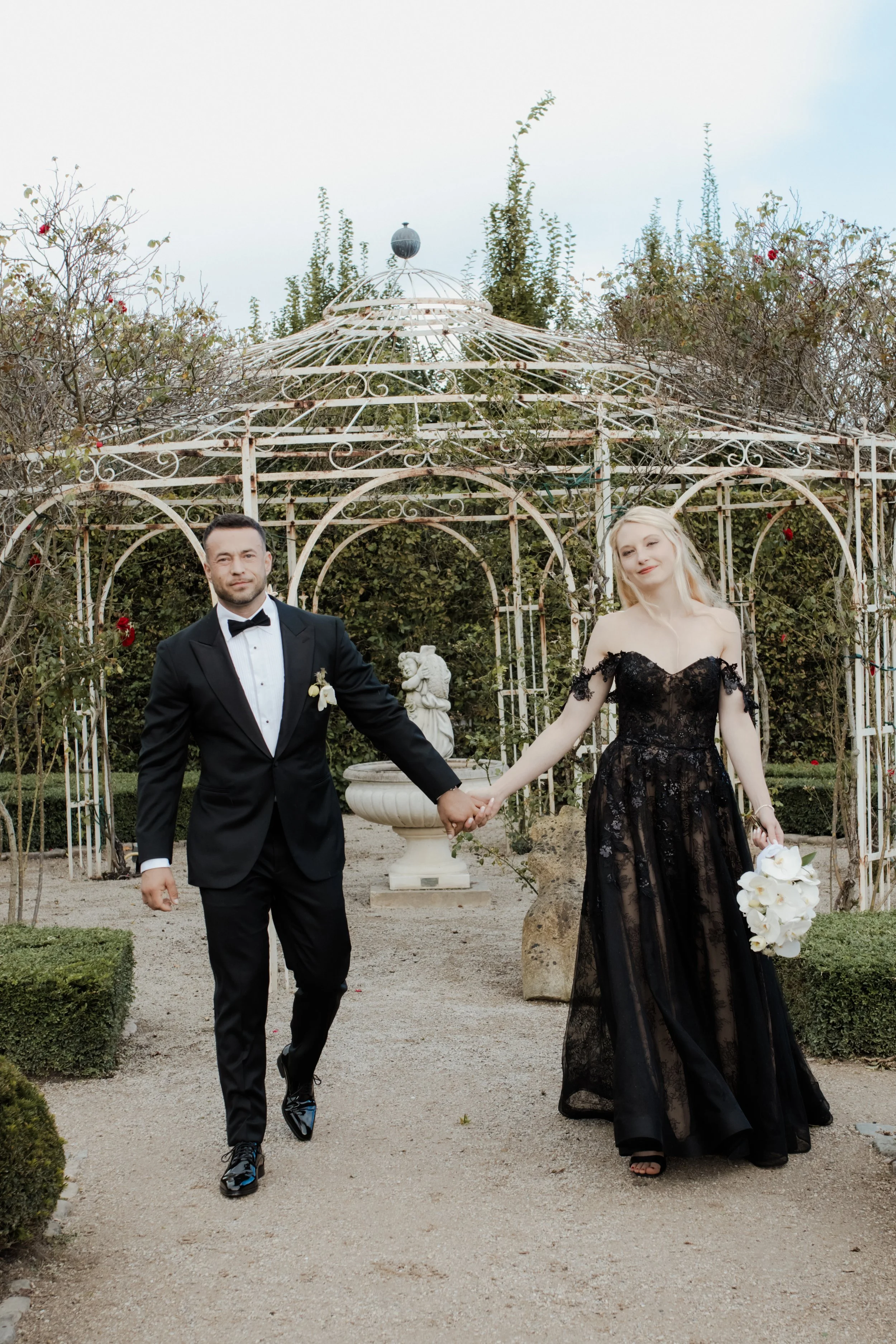 Park der Gärten Hochzeit.