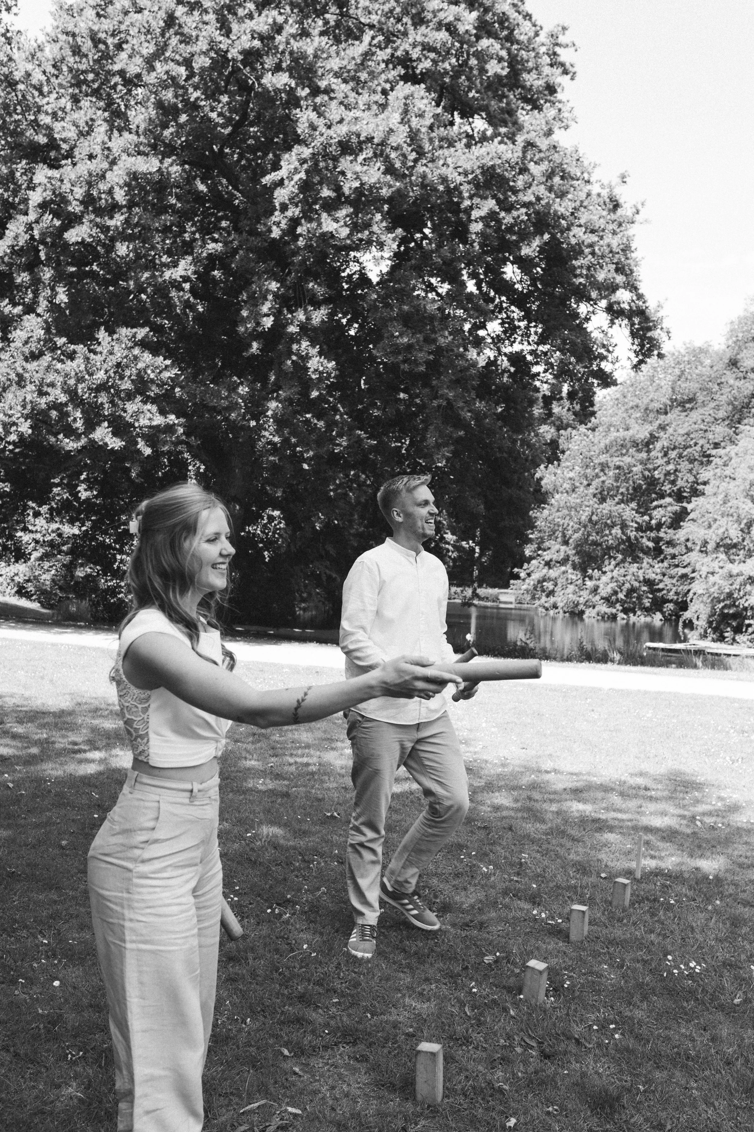 Wikingerschach am Hochzeitstag.