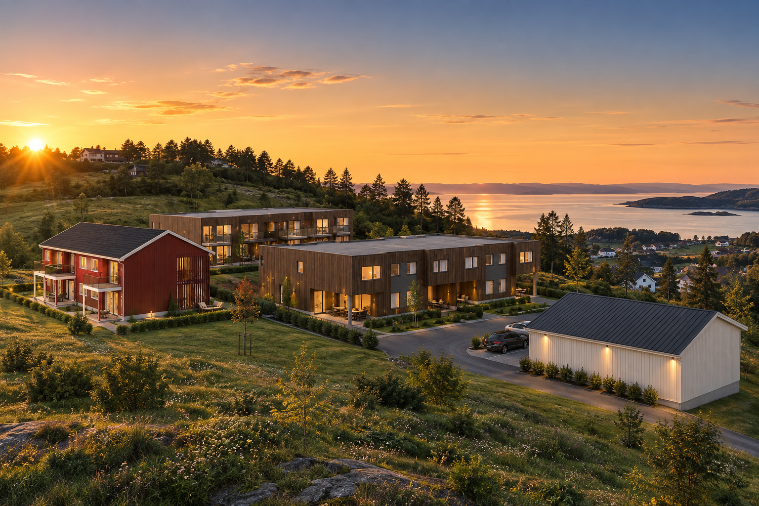 Boligfelt Trondheim