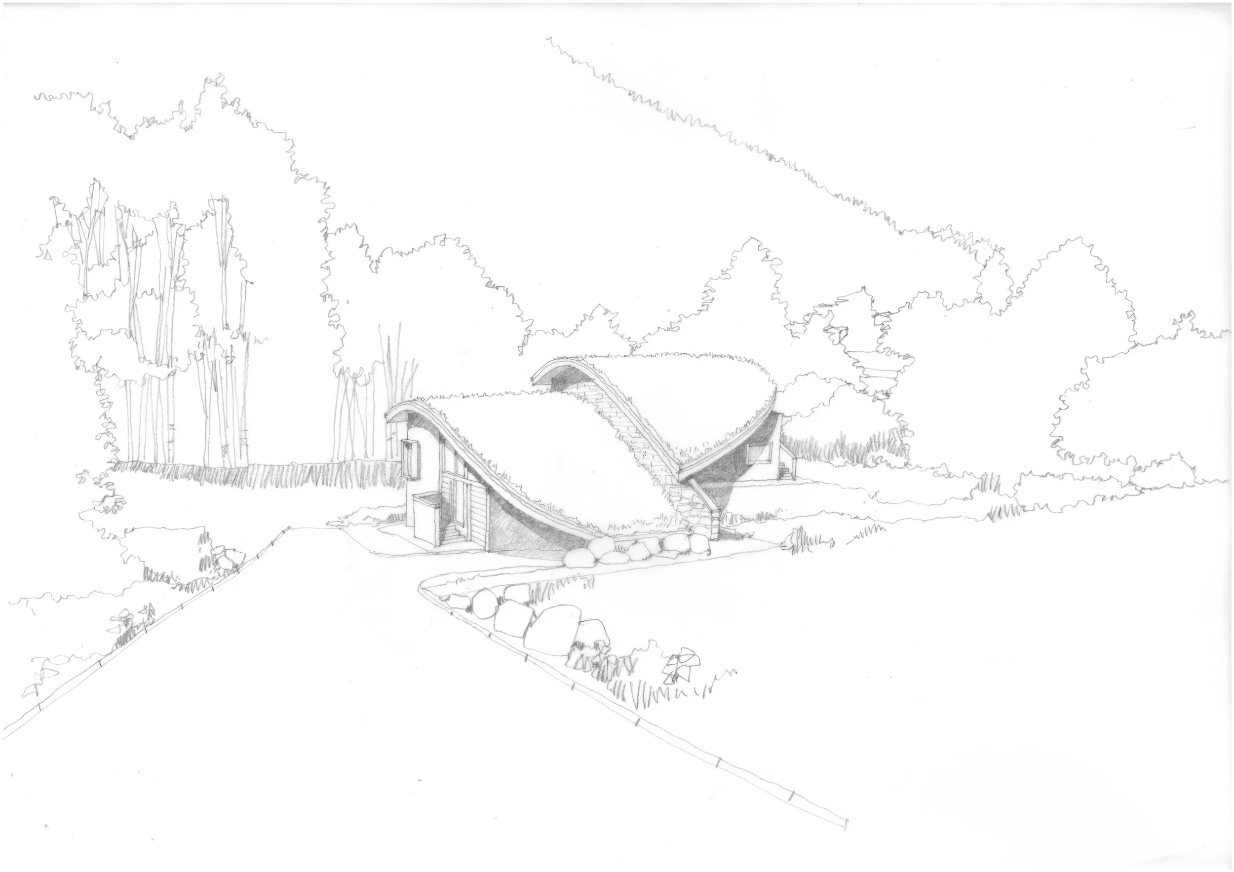 Architecture begins with a sketch