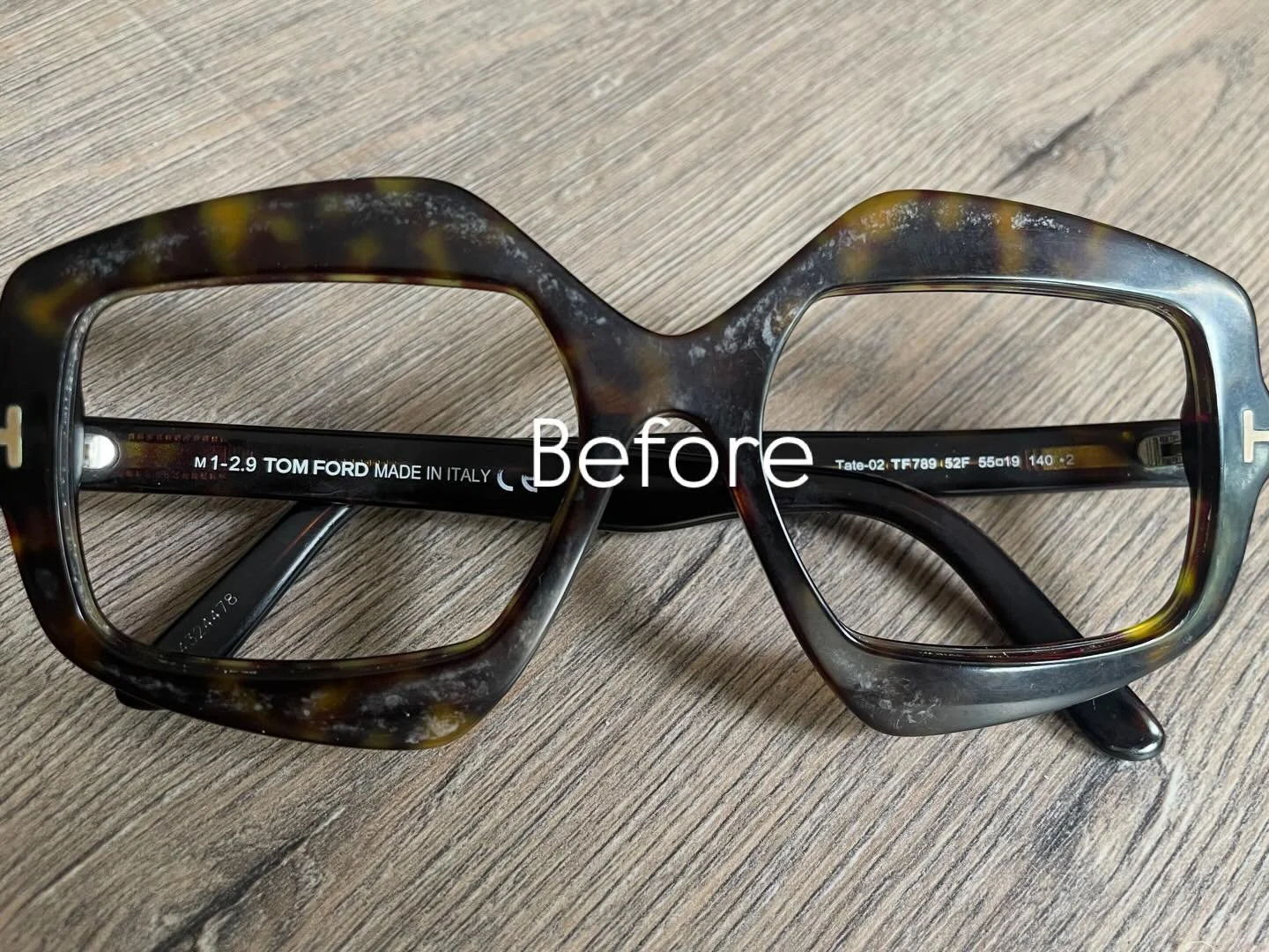 From dull &amp; dehydrated to polished perfection ✨

#FramePolishing #EyewearRestoration #OpticalWorkshop #GlassesCare #TomFordEyewear
