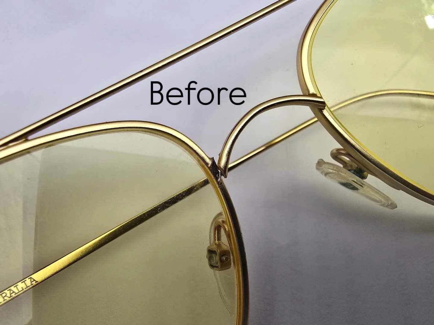 Precision welding at Optics Workshop. 

#GlassesRepair #SunglassesRepair #MetalFrameRepair #WeldingRepair #OpticalRepairs #FixDontReplace #EyewearRestoration