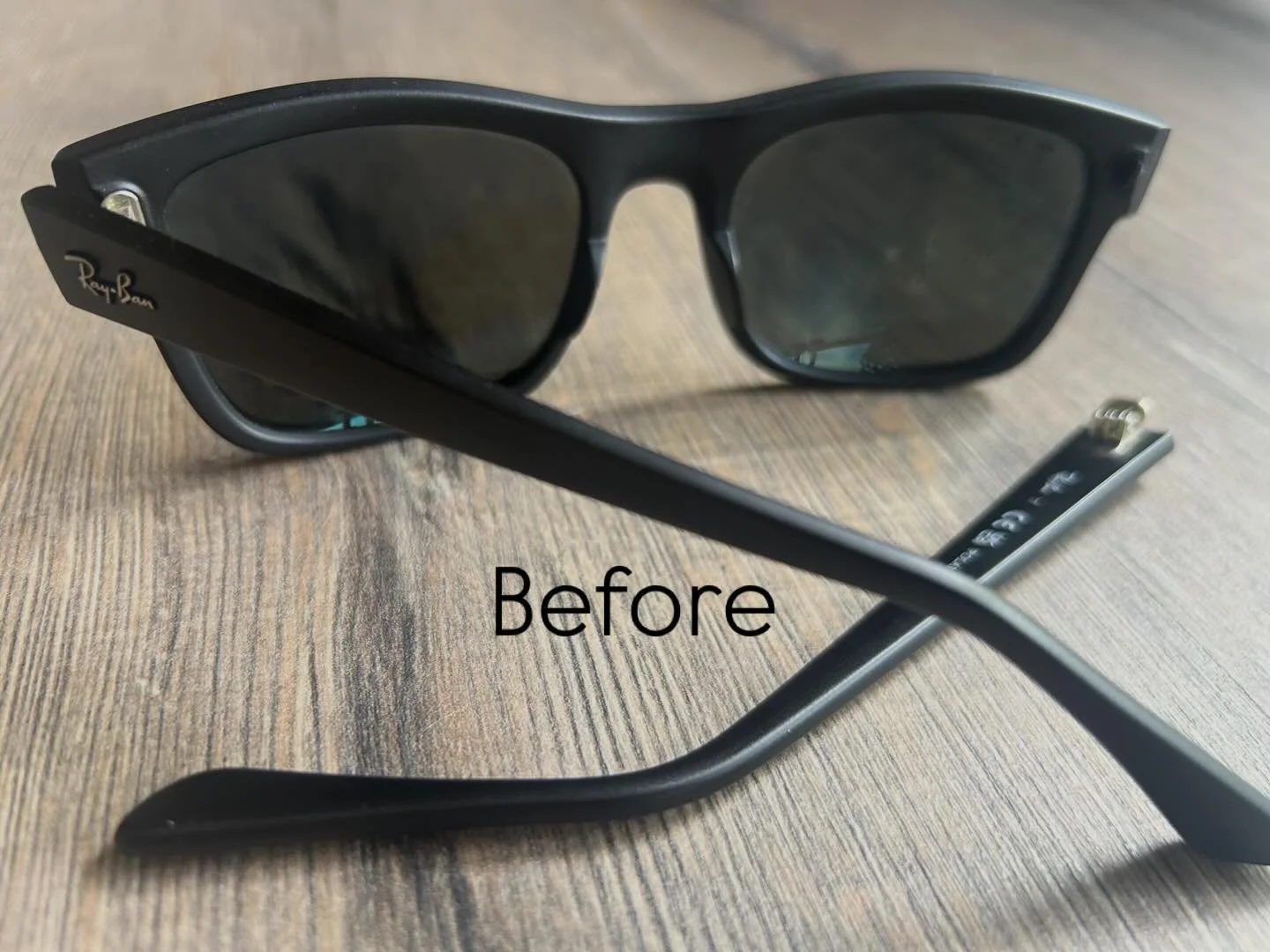 Too good for the rubbish! Repair, don&rsquo;t replace 😎

#RayBan #SunglassRepair #SustainableStyle