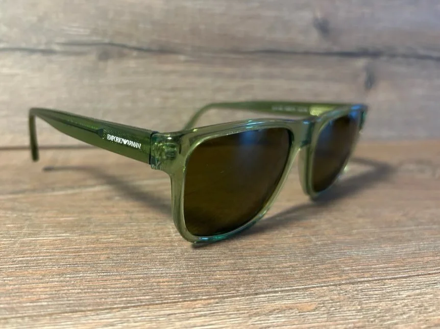 Stood on your sunglasses? Don&rsquo;t write them off just yet.

This Emporio Armani frame arrived with a damaged hinge. After repair and realignment, it&rsquo;s back in service and ready for many more years of wear.