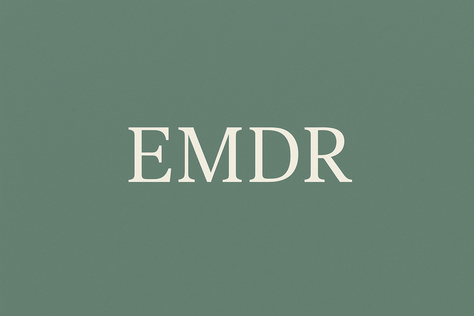 Eye Movement Desensitisation and Reprocessing (EMDR): Reprocessing the Past, Reclaiming the Present