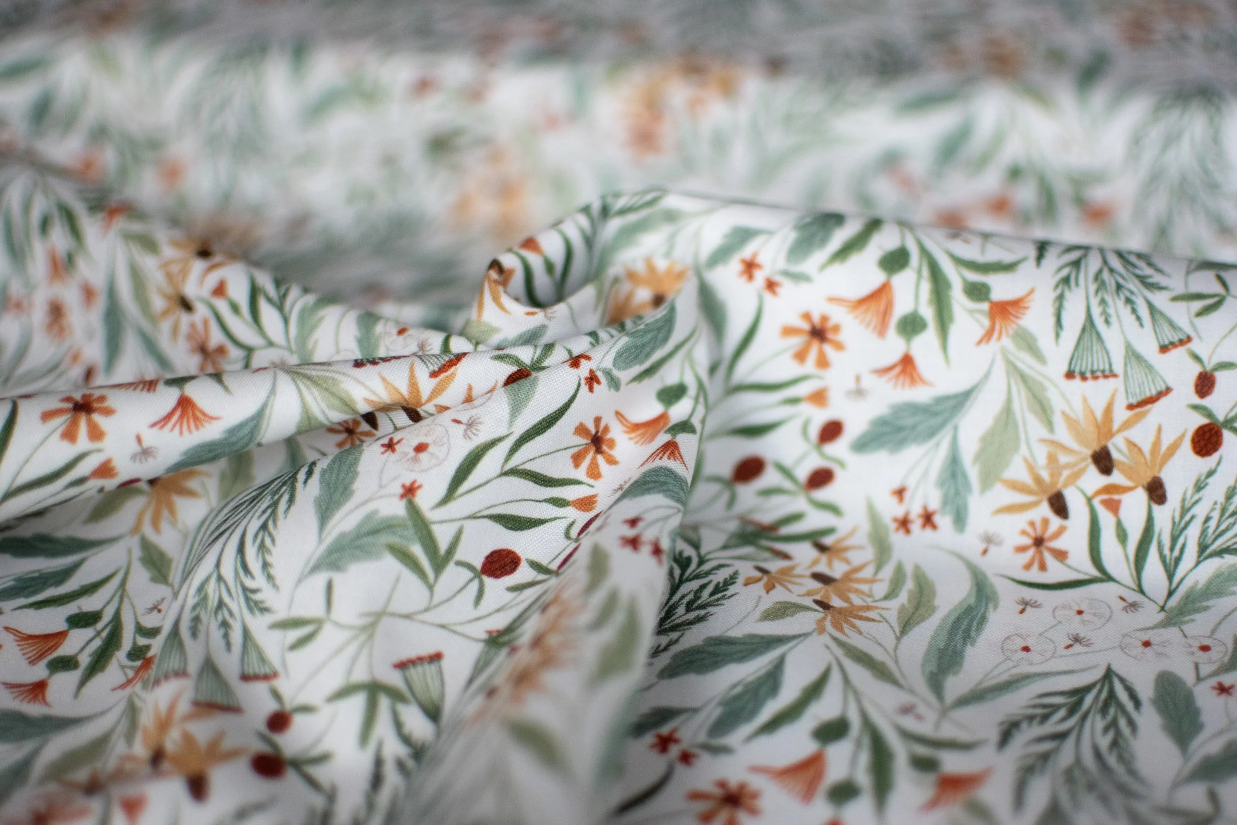 Spring Field White - Country Mouse by Rae Ritchie