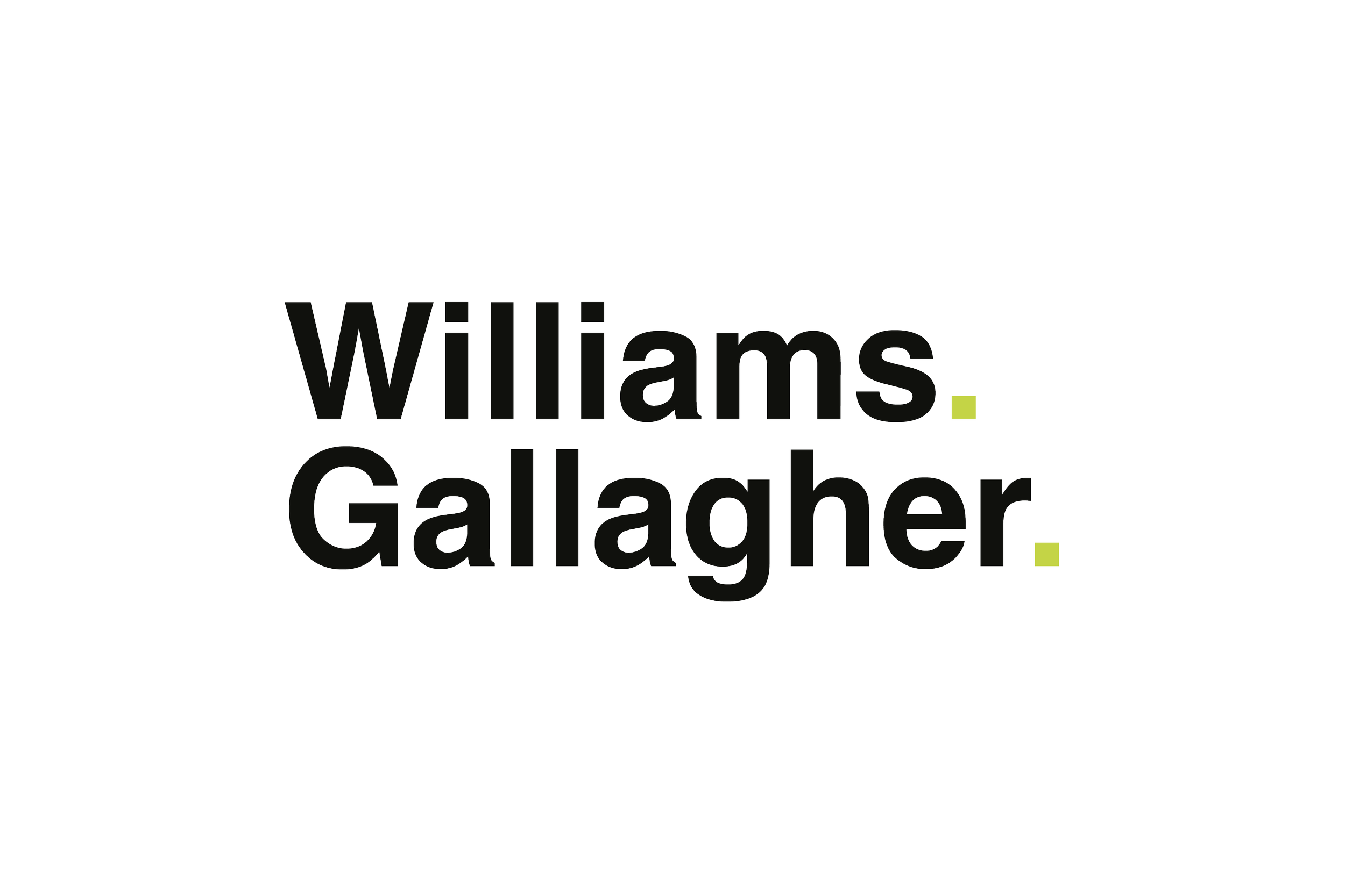 Williams Gallagher logo.