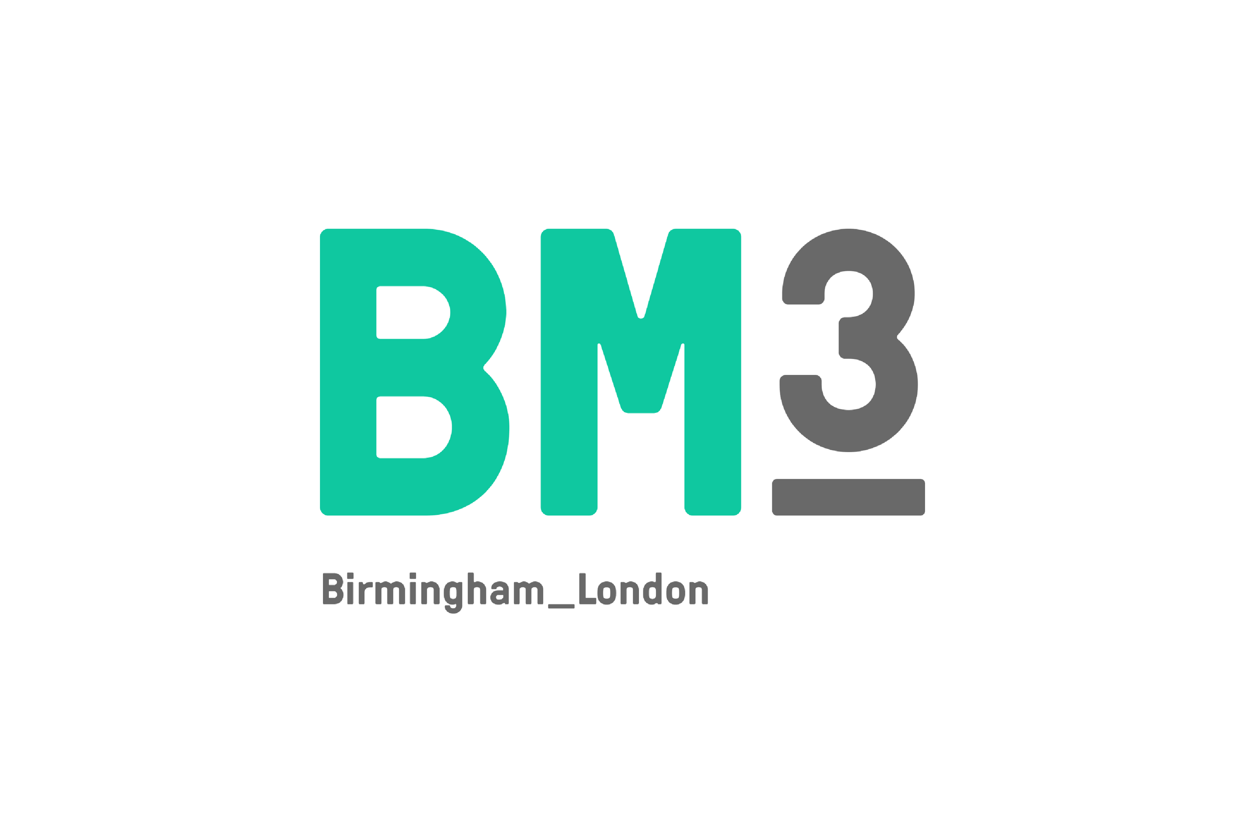 BM3 logo and text 'Birmingham_London' underneath.