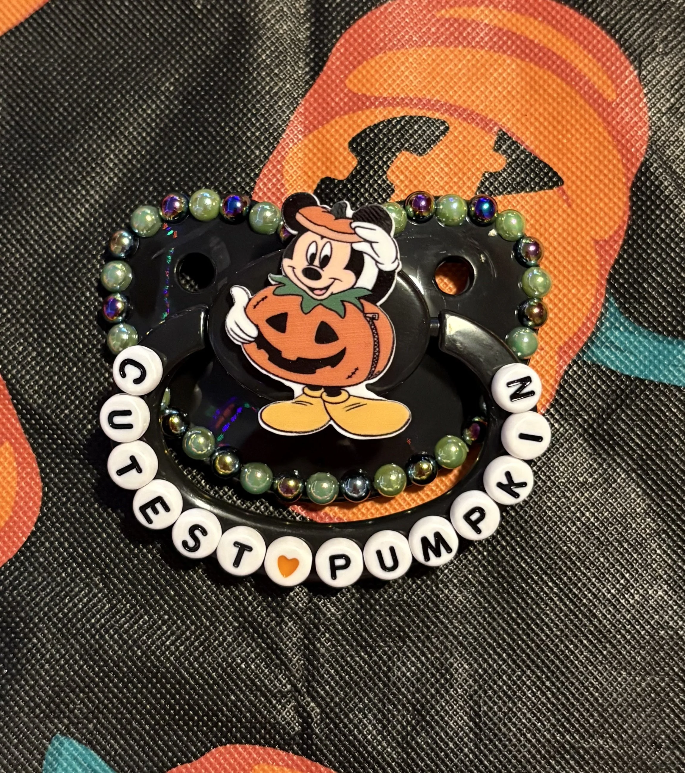 “Cutest Pumpkin” Mouse Paci