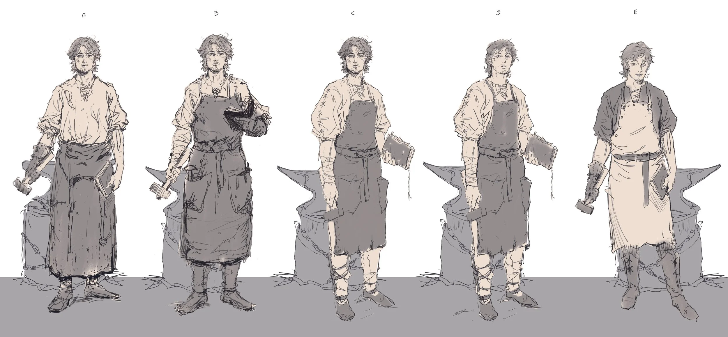 The Assistant pose sketches WITH ANVIL.jpg
